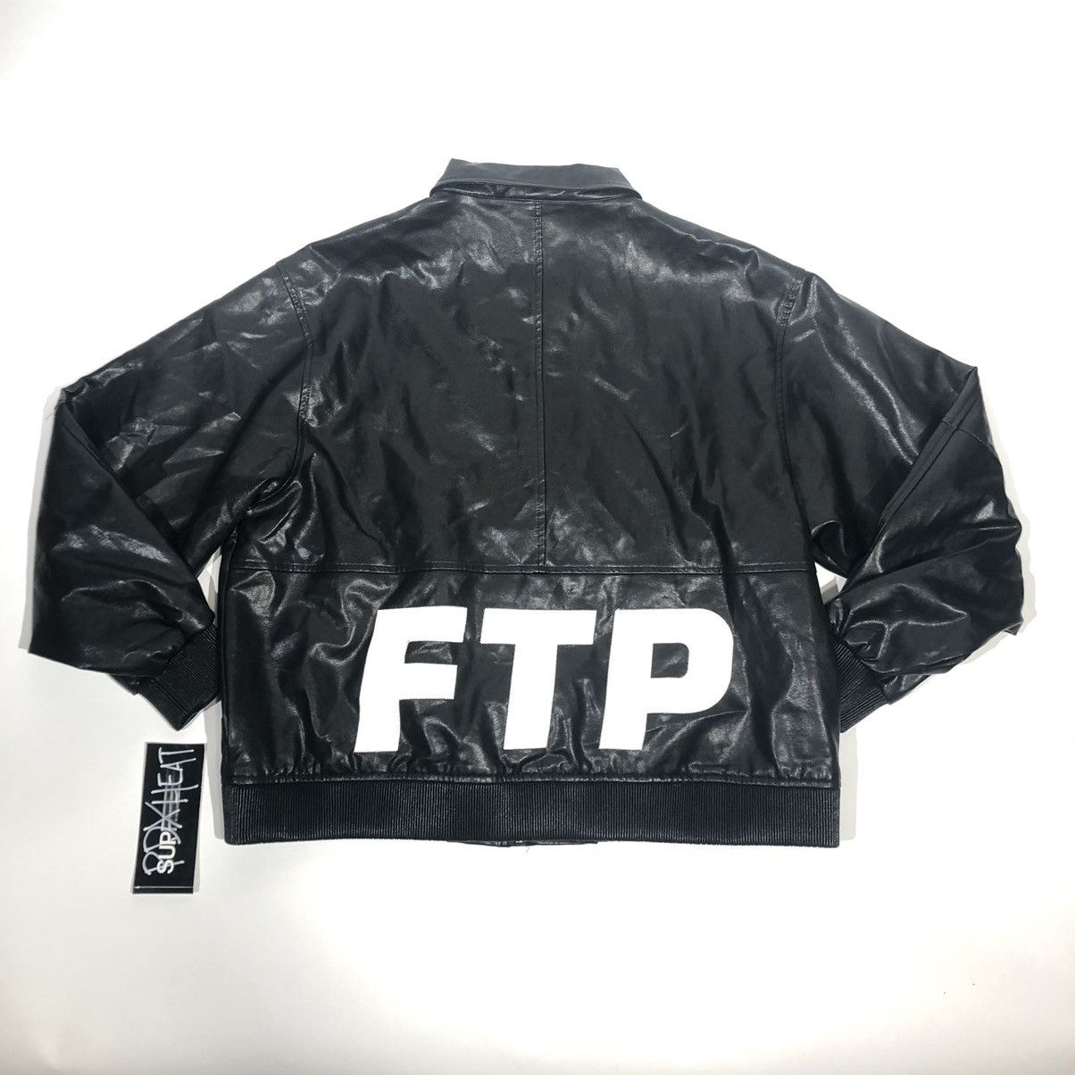 Fuck The Population FTP Racer Leather Jacket Grailed