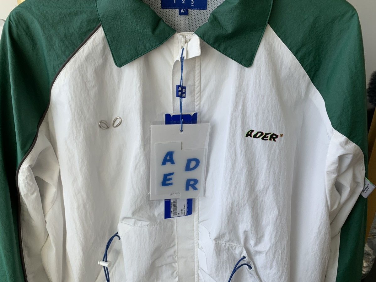 Ader Error Nylon Green White Track Jacket size 1 Size US S / EU 44-46 / 1 - 2 Thumbnail