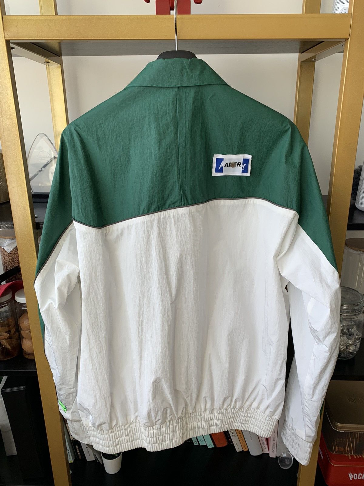 Ader Error Nylon Green White Track Jacket size 1 Size US S / EU 44-46 / 1 - 5 Thumbnail
