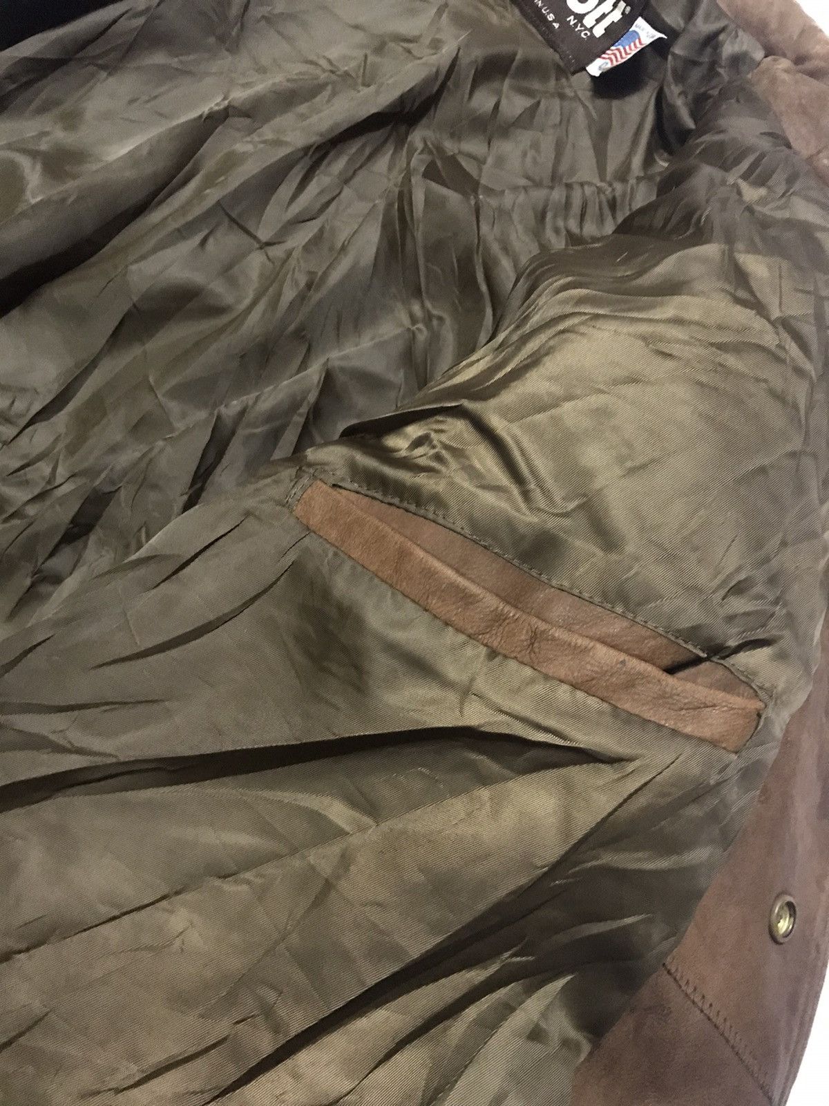 Schott Vintage Schott 3 Pocket Leather Jacket Size US M / EU 48-50 / 2 - 15 Thumbnail