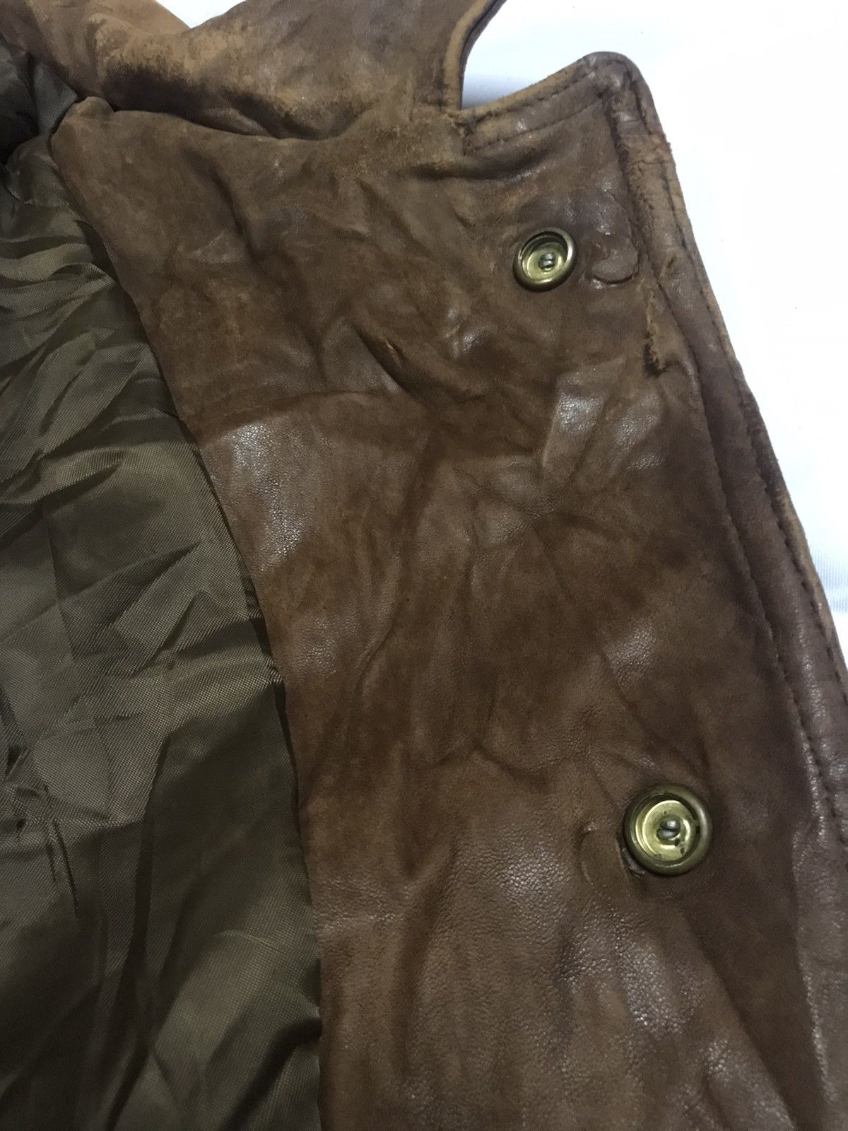 Schott Vintage Schott 3 Pocket Leather Jacket Size US M / EU 48-50 / 2 - 20 Thumbnail