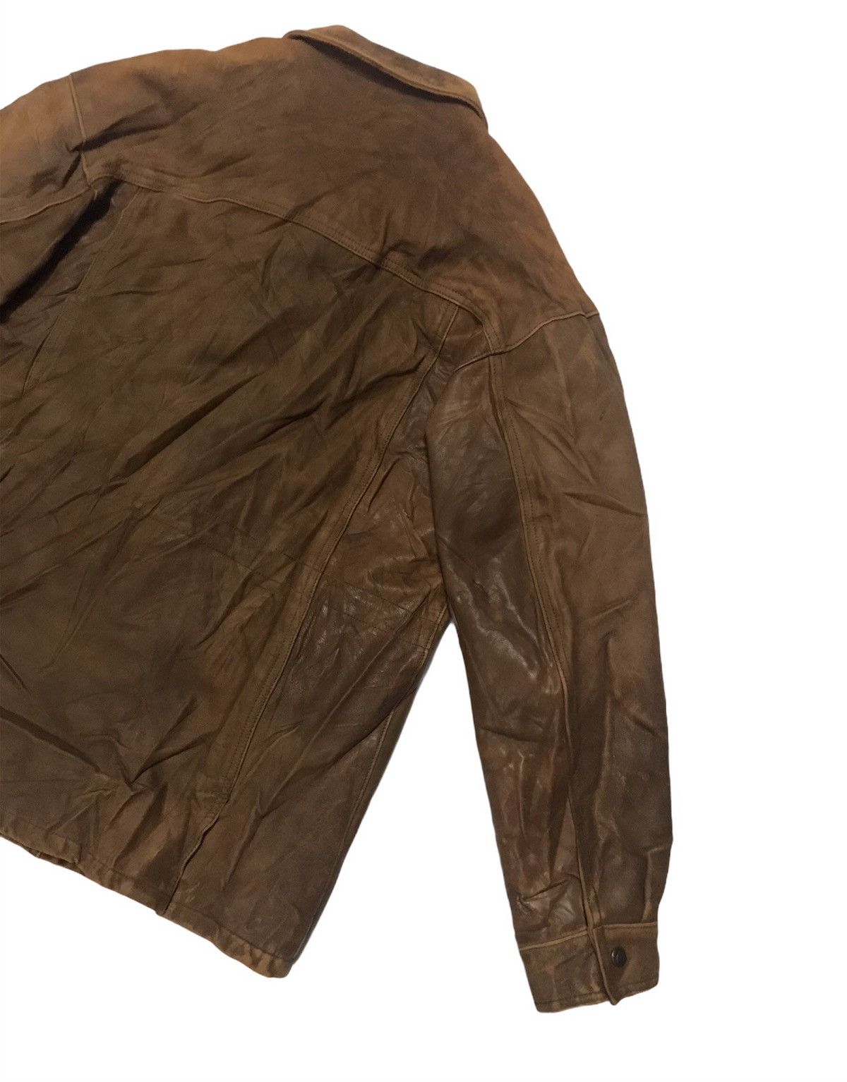 Schott Vintage Schott 3 Pocket Leather Jacket Size US M / EU 48-50 / 2 - 10 Thumbnail
