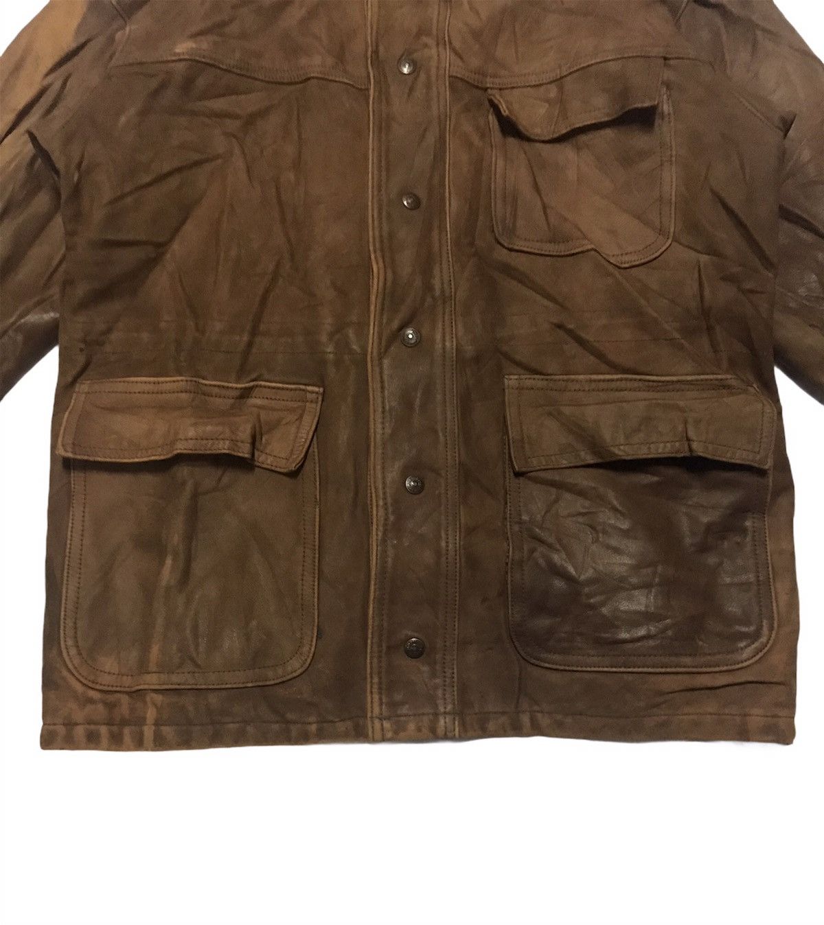 Schott Vintage Schott 3 Pocket Leather Jacket Size US M / EU 48-50 / 2 - 4 Thumbnail