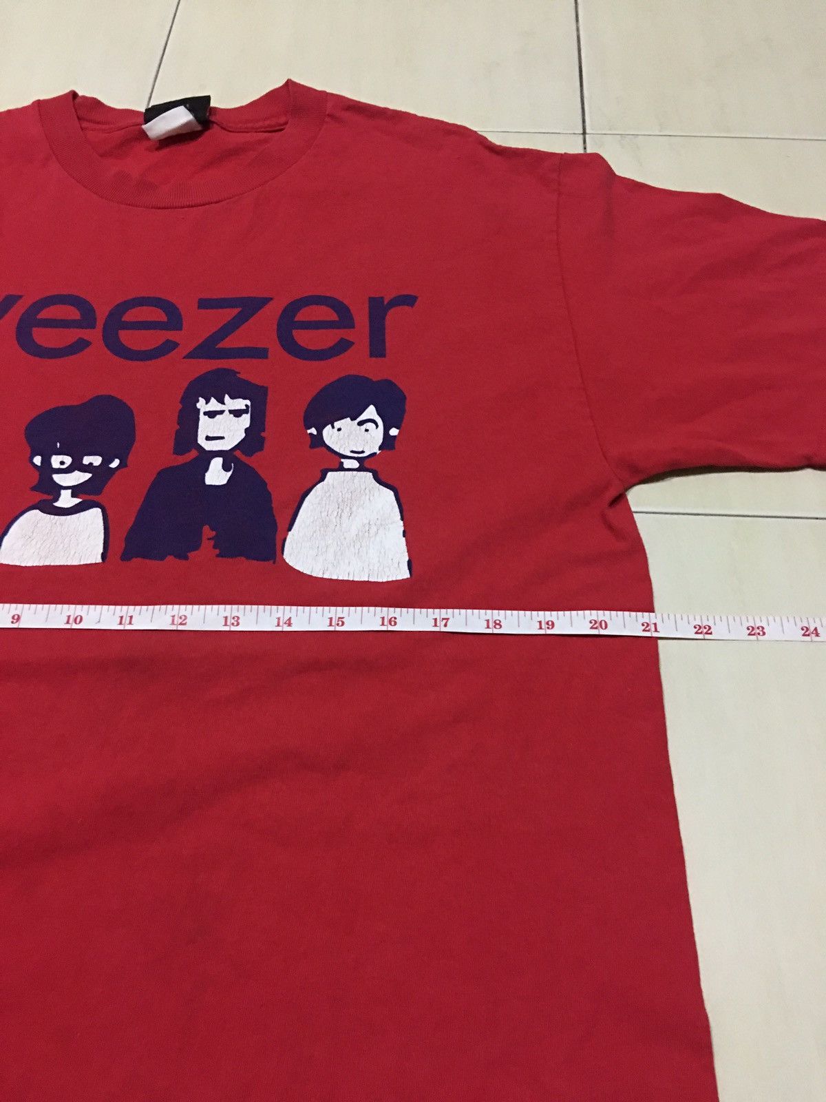 Band Tees RARE WEEZER BAND TOUR CONCERT PROMO T SHIRT Size US L / EU 52-54 / 3 - 9 Thumbnail