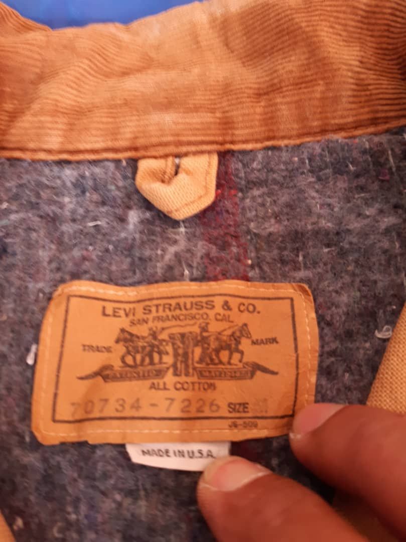 Denim Jacket × Levi's × Vintage levis vintage jacket 70734