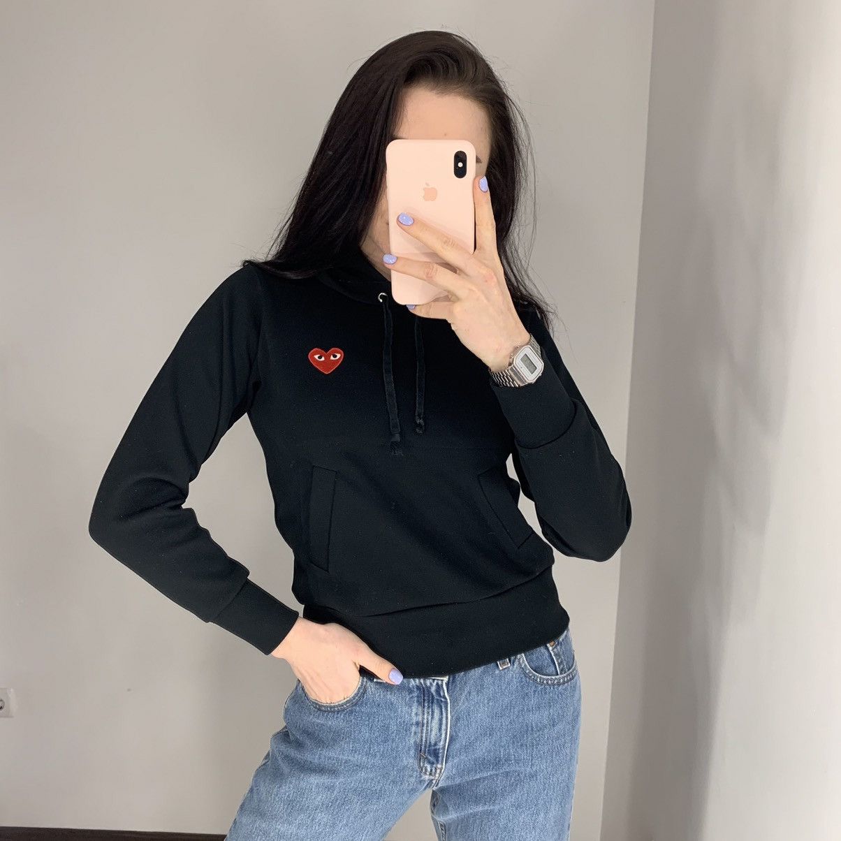 Comme des Garçons Play Women’s Pullover Hoody