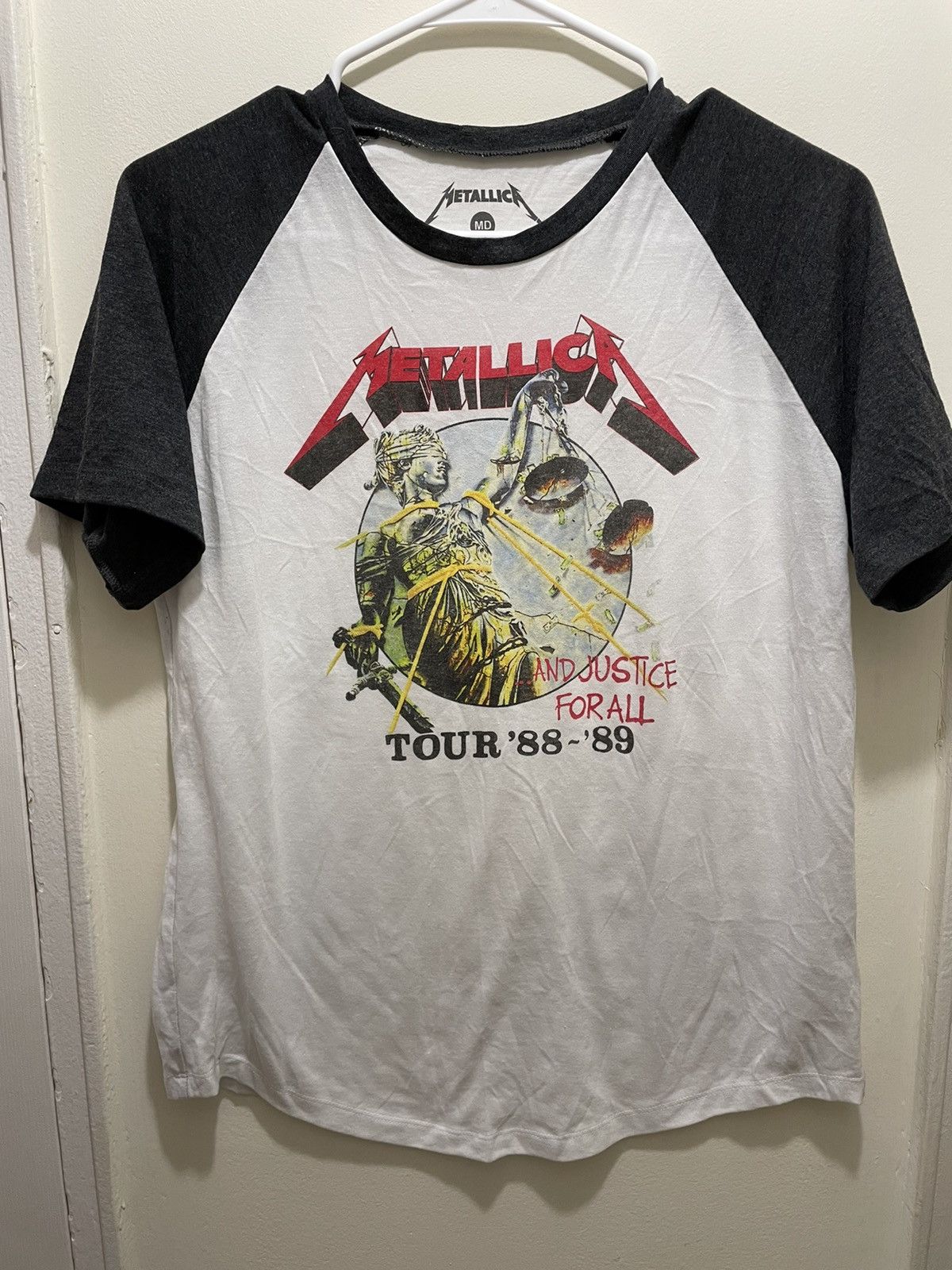 Band Tees × Metallica Metallica 88 89 Tour T-Shirt | Grailed