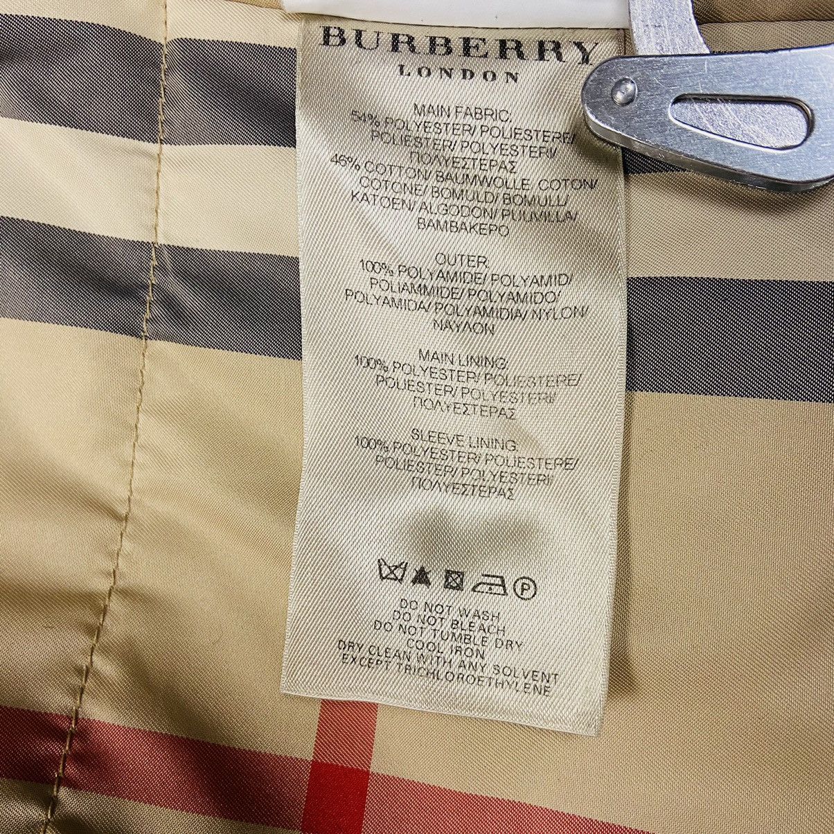 Burberry BURBERRY NOVA CHECK TRECH MONOGRAM COAT JACKET - № 2172 Size US M / EU 48-50 / 2 - 13 Thumbnail