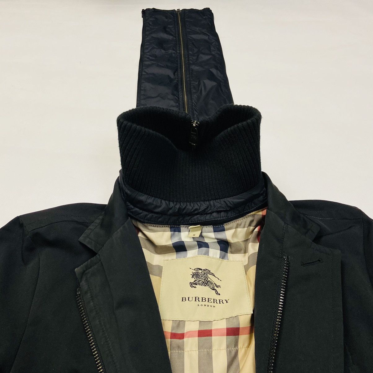 Burberry BURBERRY NOVA CHECK TRECH MONOGRAM COAT JACKET - № 2172 Size US M / EU 48-50 / 2 - 3 Thumbnail
