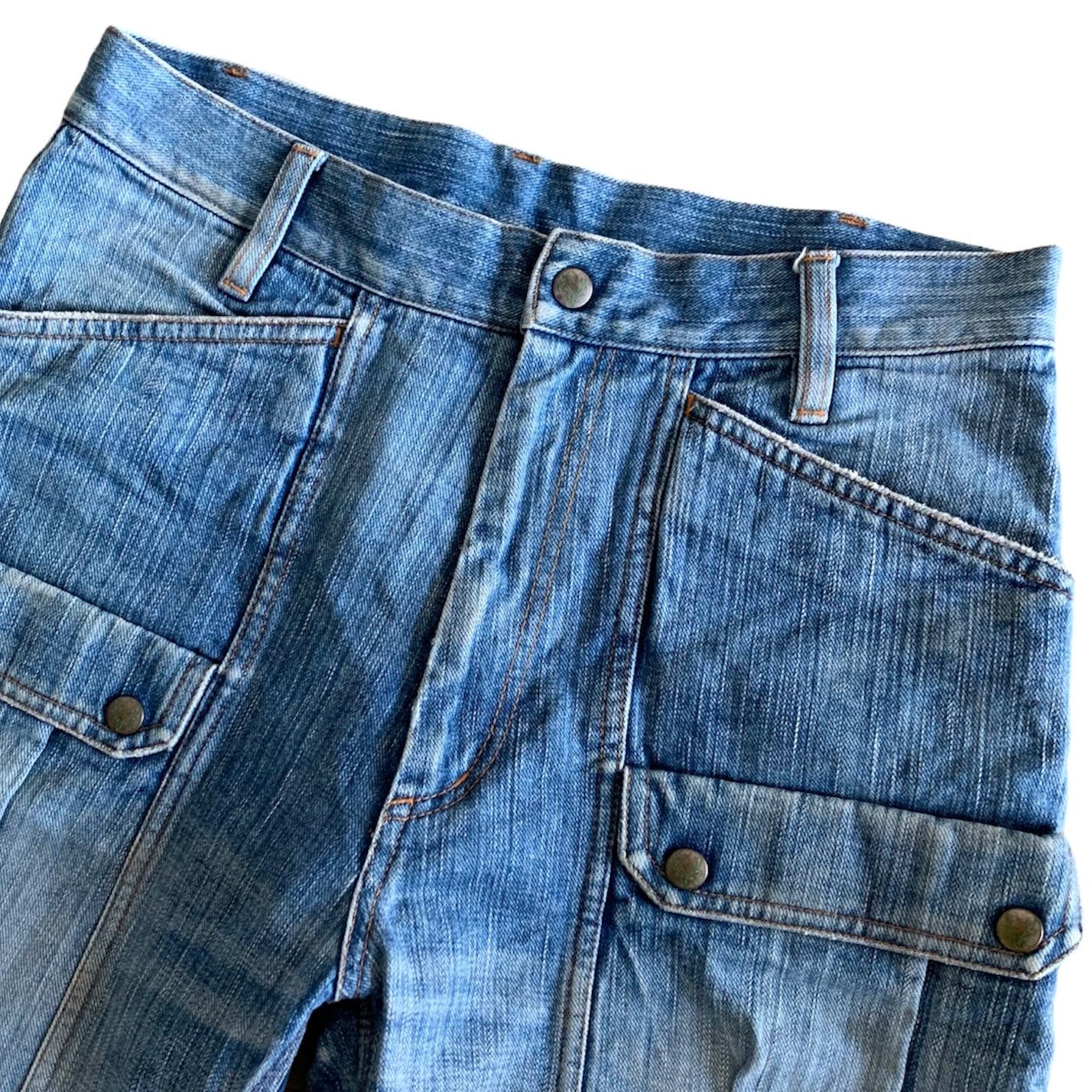 Nepenthes South2 West8 Cargo Workwear Denim Size US 32 / EU 48 - 2 Thumbnail