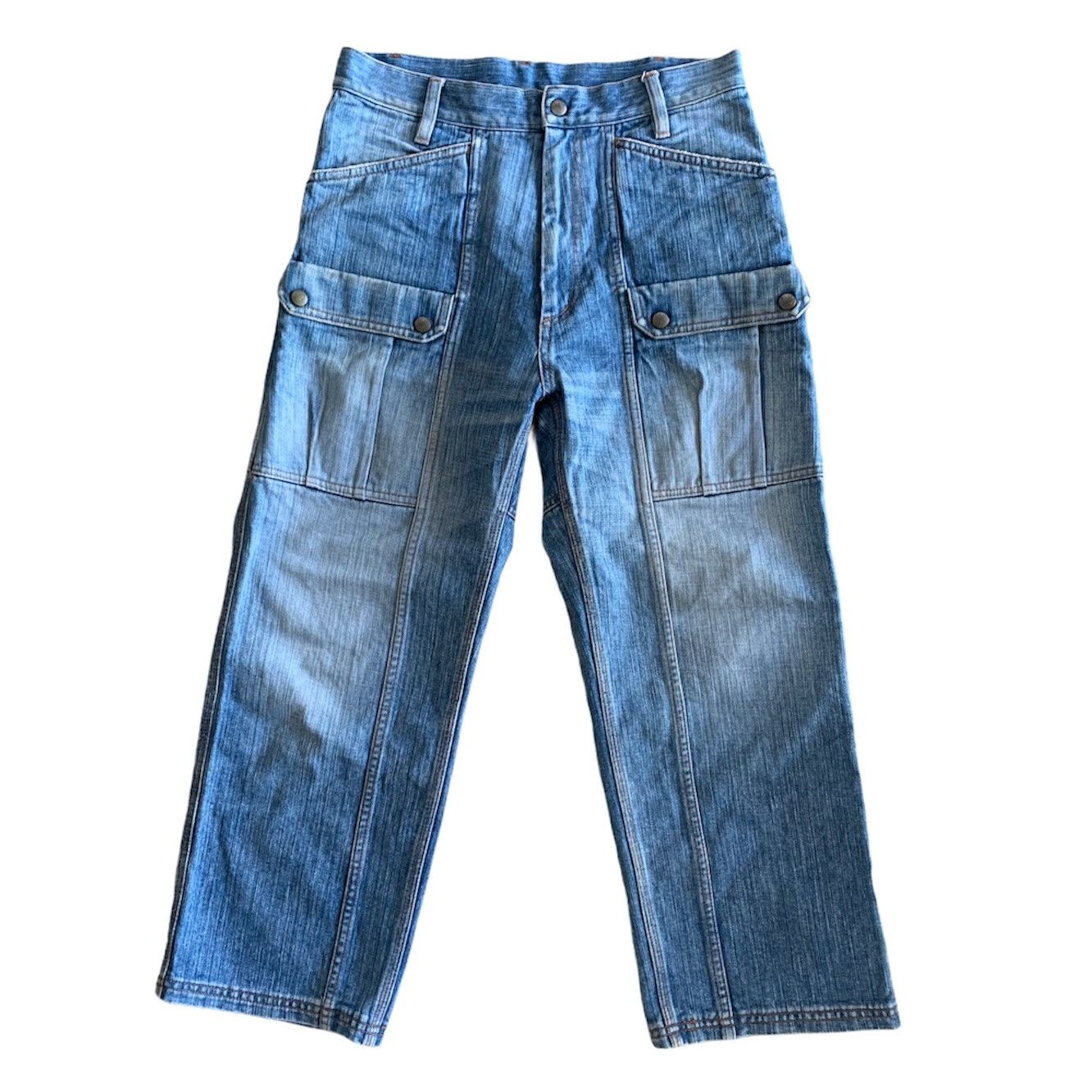 Nepenthes South2 West8 Cargo Workwear Denim Size US 32 / EU 48 - 1 Thumbnail