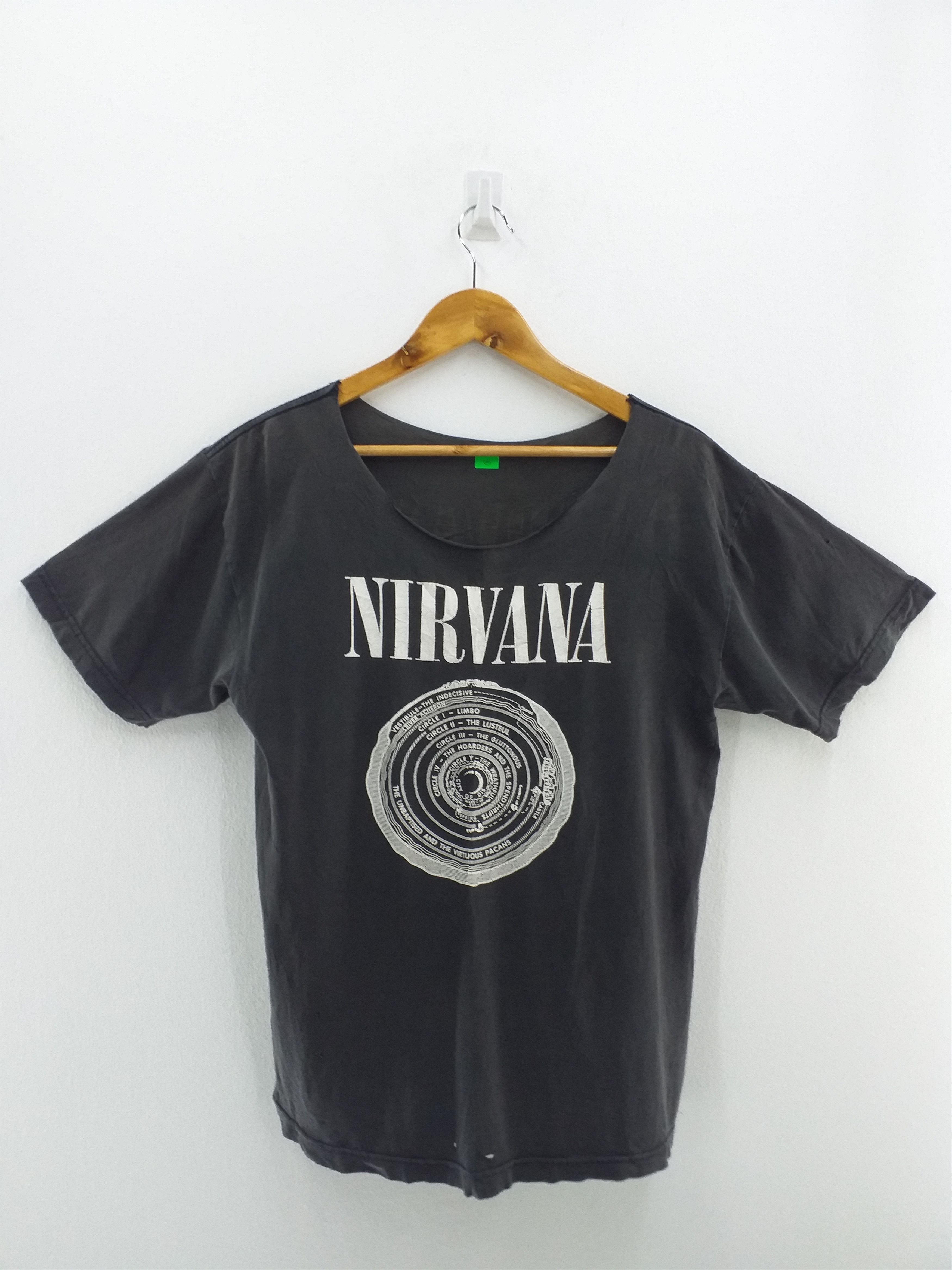 Band Tees Vintage Nirvana Vestibule Rock Grunge Kurt Cobain T Shirt Size US M / EU 48-50 / 2 - 1 Thumbnail
