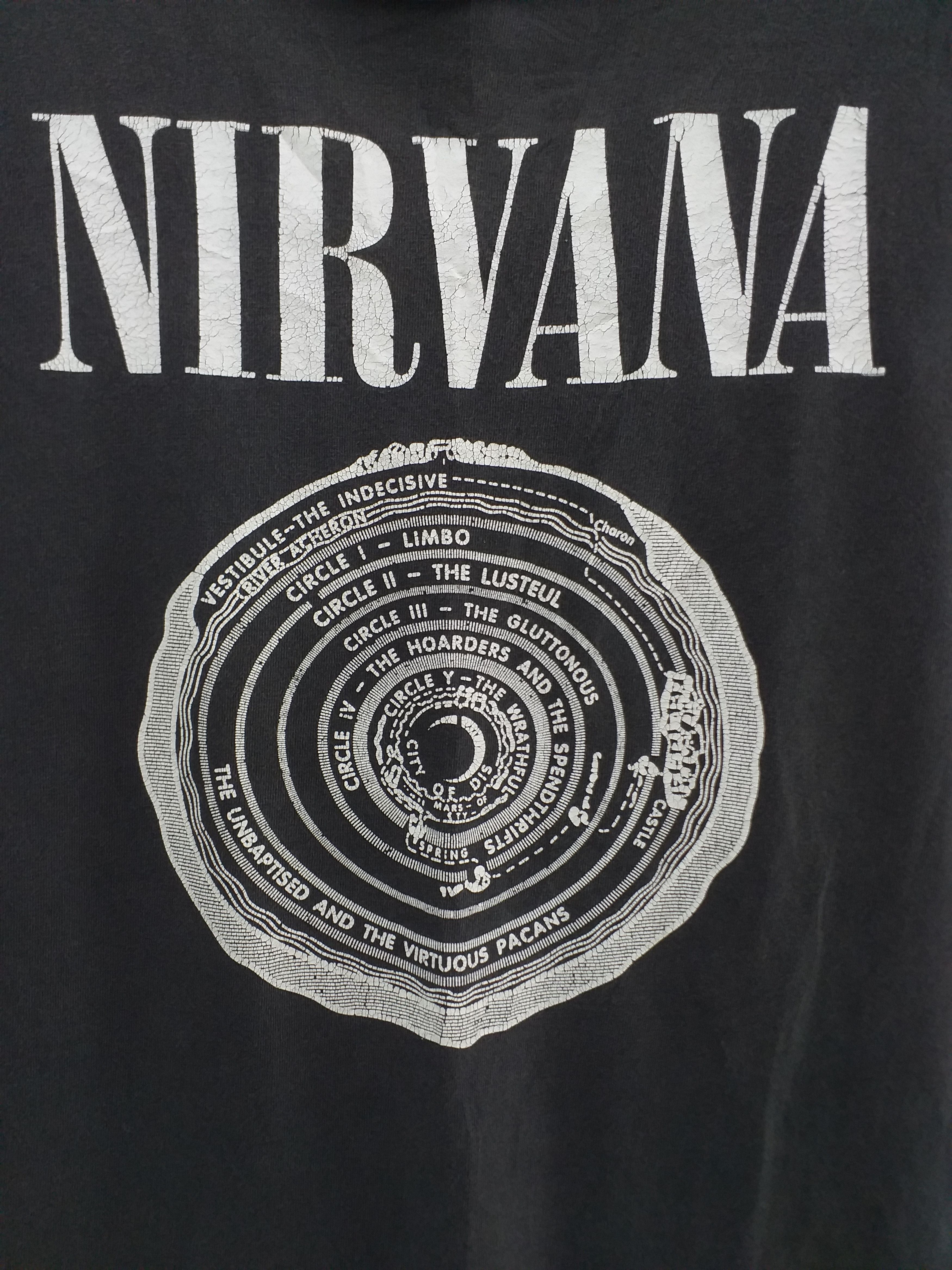Band Tees Vintage Nirvana Vestibule Rock Grunge Kurt Cobain T Shirt Size US M / EU 48-50 / 2 - 3 Thumbnail