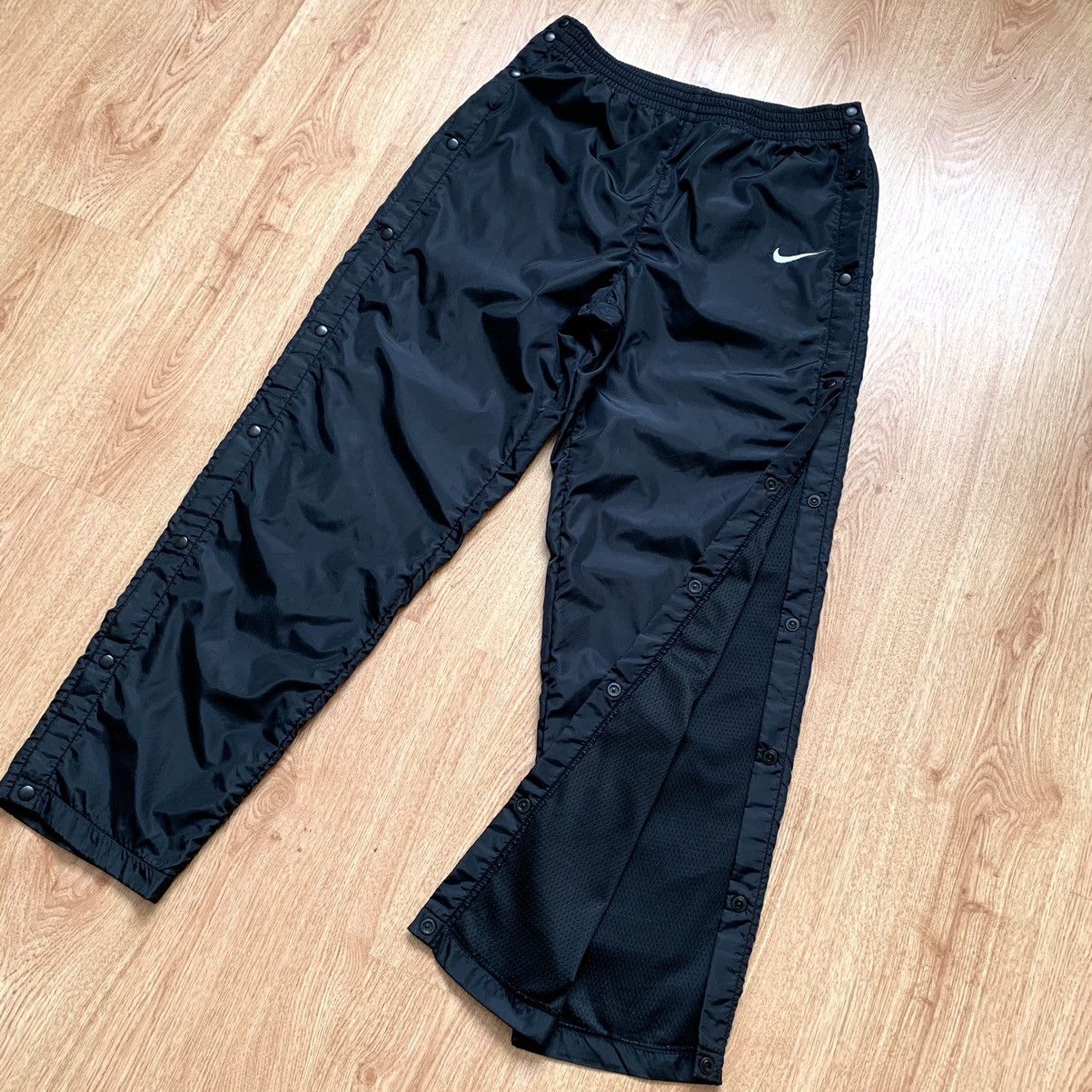Nike × Vintage Vintage Nike Heritage Popper Polyknit Jjoggers Size US 34 / EU 50 - 6 Thumbnail