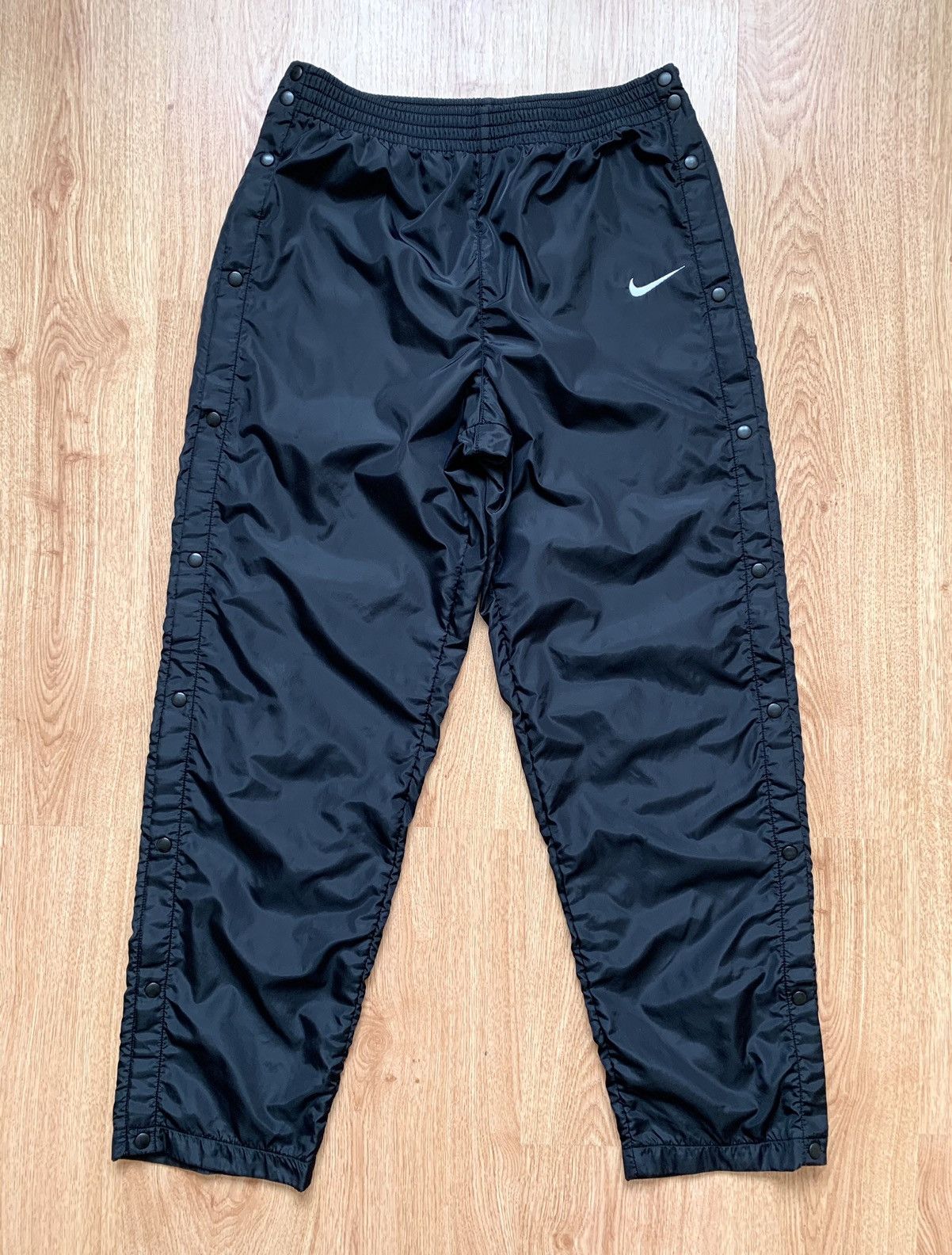 Nike heritage popper discount polyknit joggers in black