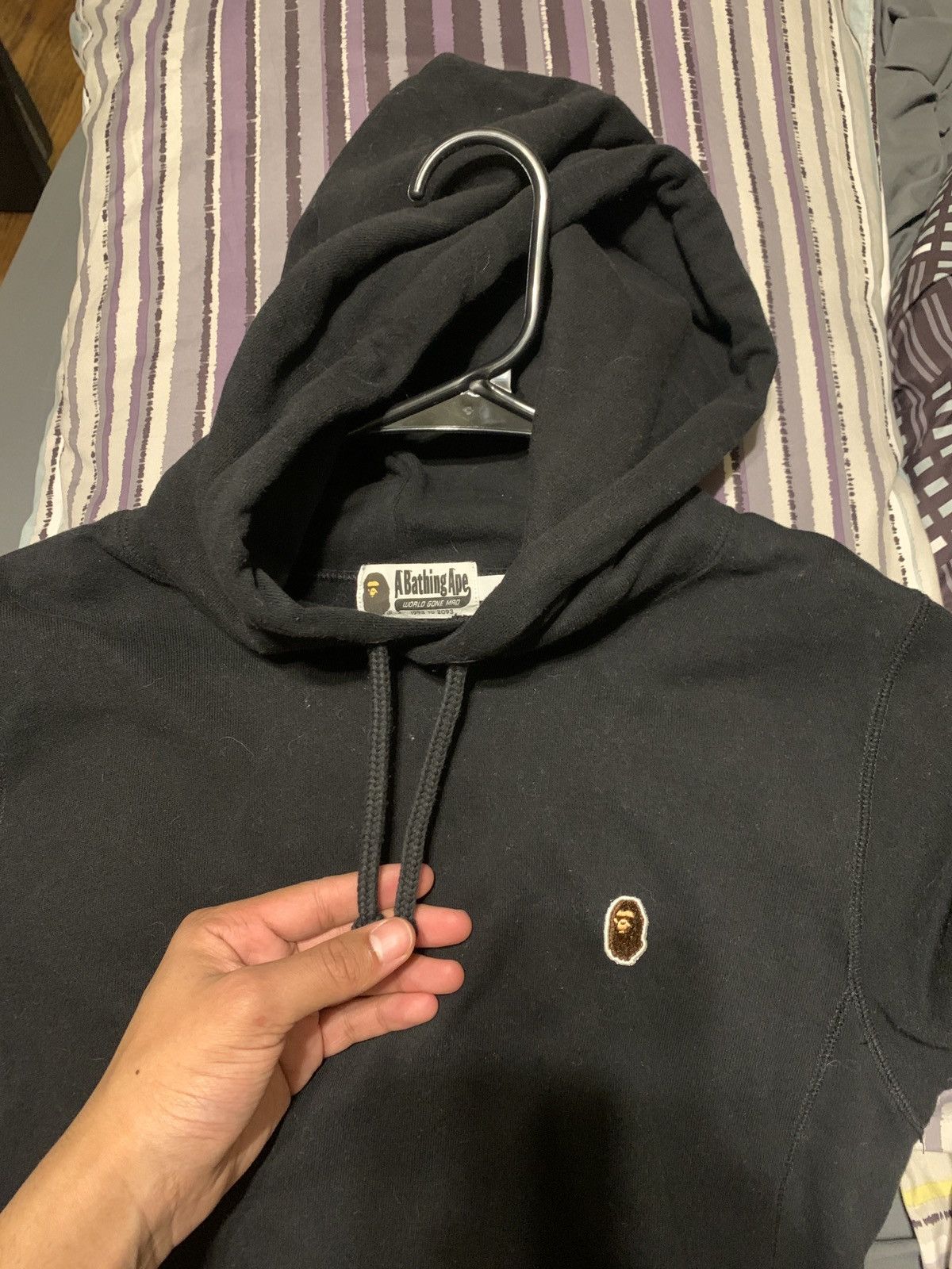 Bape Black Bape Hoodie Size US S / EU 44-46 / 1 - 3 Thumbnail