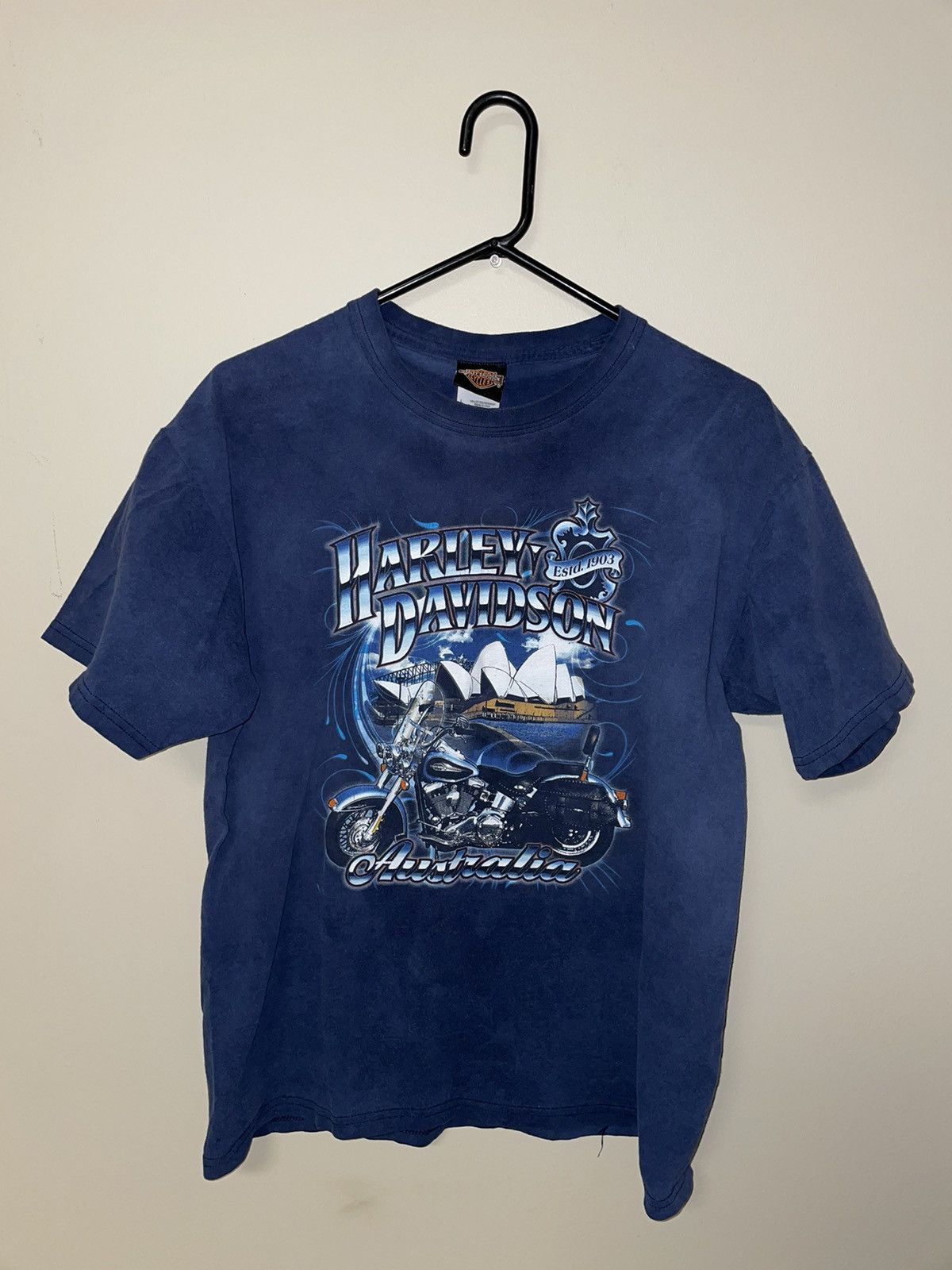 Harley Davidson × Vintage Vintage Harley Davidson Australia Tee Size US L / EU 52-54 / 3 - 2 Thumbnail