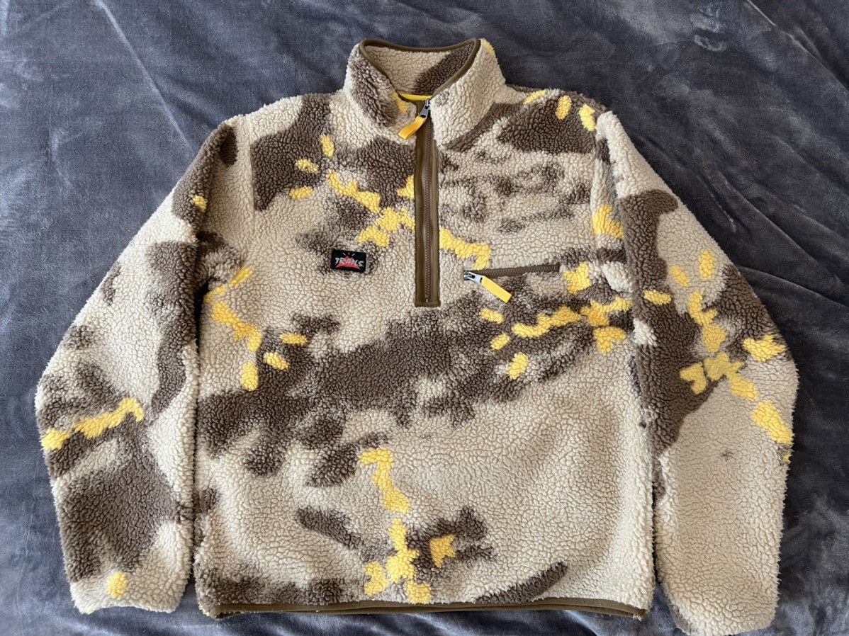 Travis Scott Travis Scott Cactus Jack Half-Zip Sherpa Pullover