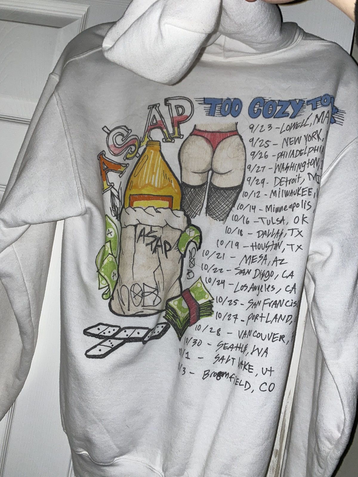 A$AP Rocky AWGE Too Cozy Tour Hoodie Size US S / EU 44-46 / 1 - 2 Thumbnail