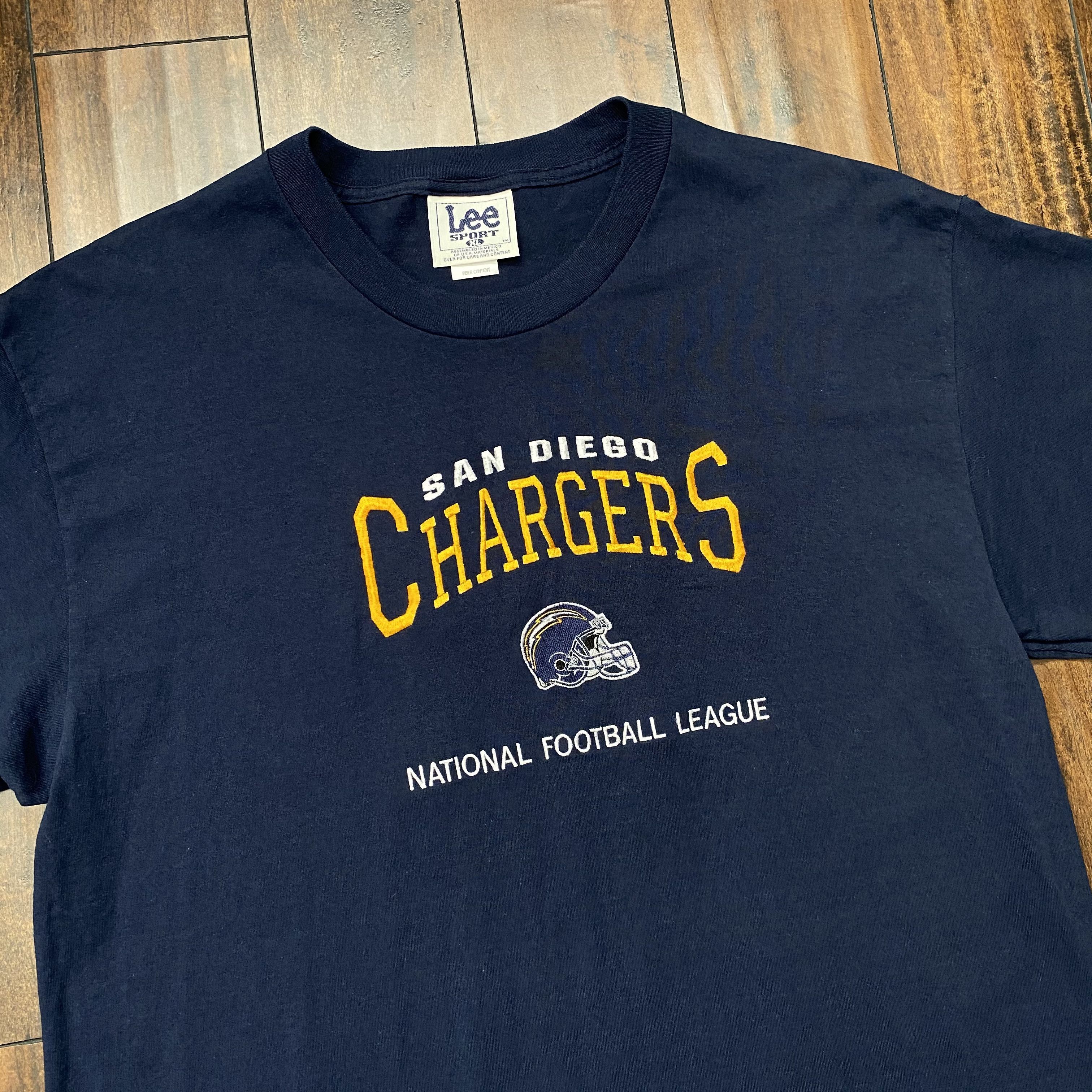 NFL Vintage 90's Chargers Tee Size US XL / EU 56 / 4 - 2 Thumbnail