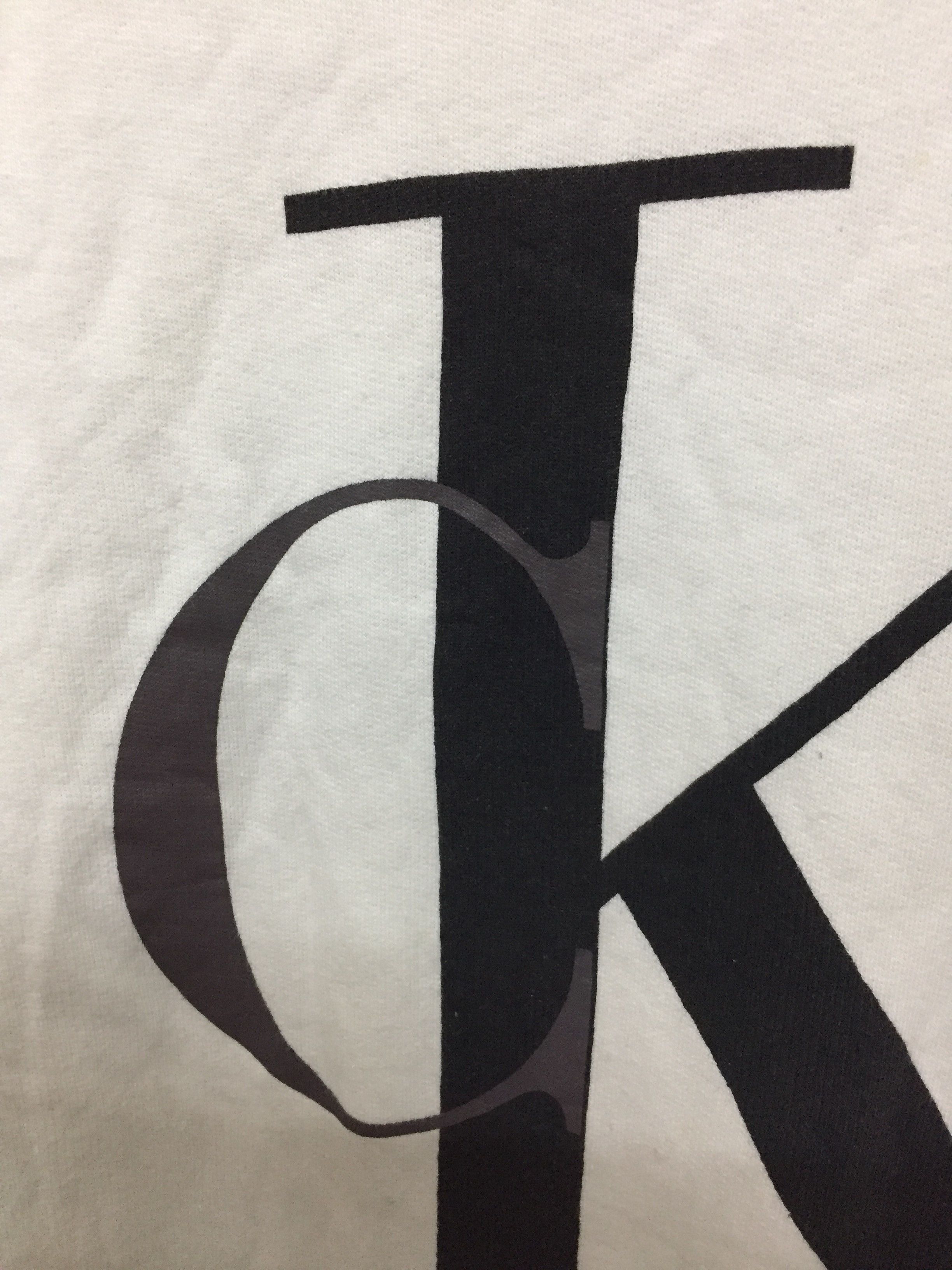 Calvin Klein 90's CK Sweatshirt Big Logo classic sweatshirt Size US M / EU 48-50 / 2 - 5 Thumbnail