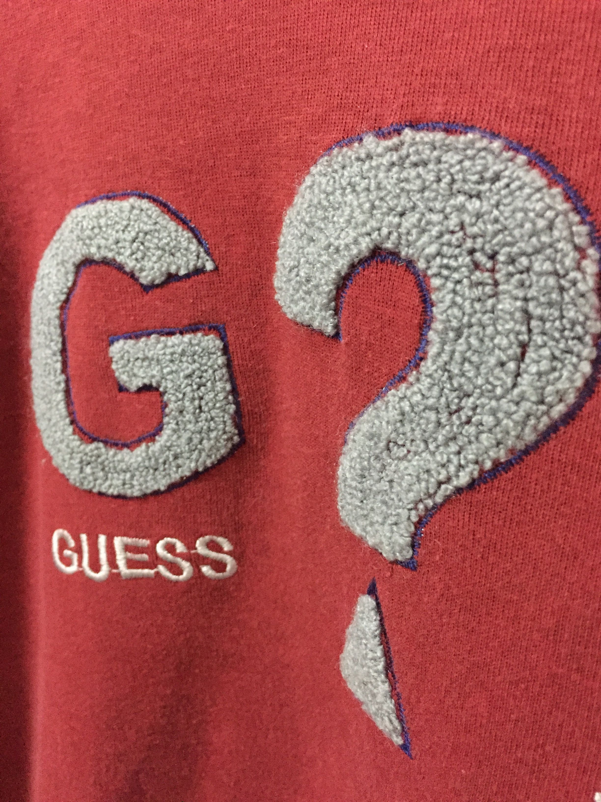 Guess 90's GUESS jeans spell out embroidered hoodie Made in USA Size US M / EU 48-50 / 2 - 5 Thumbnail