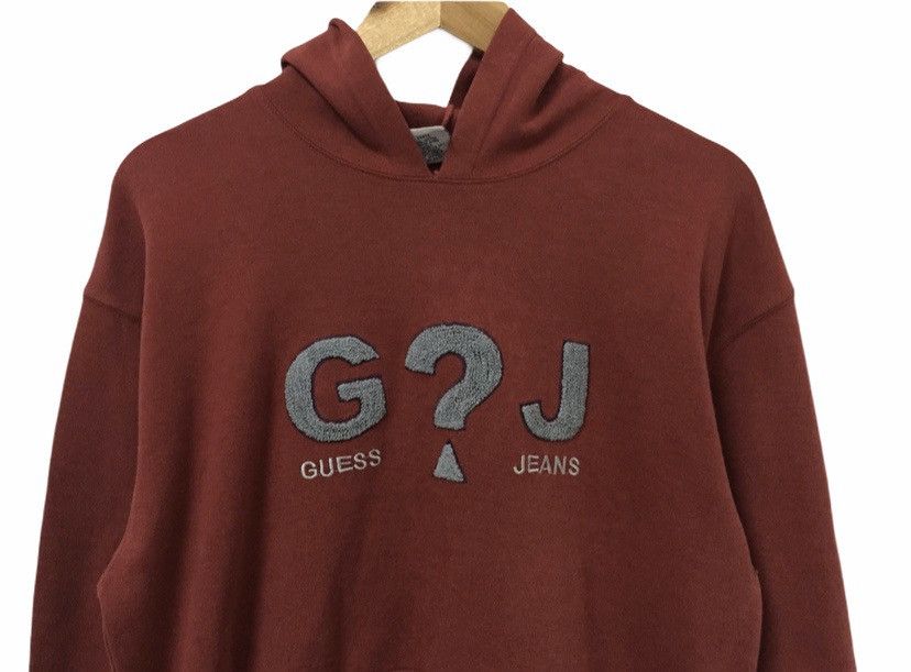 Guess 90's GUESS jeans spell out embroidered hoodie Made in USA Size US M / EU 48-50 / 2 - 2 Thumbnail