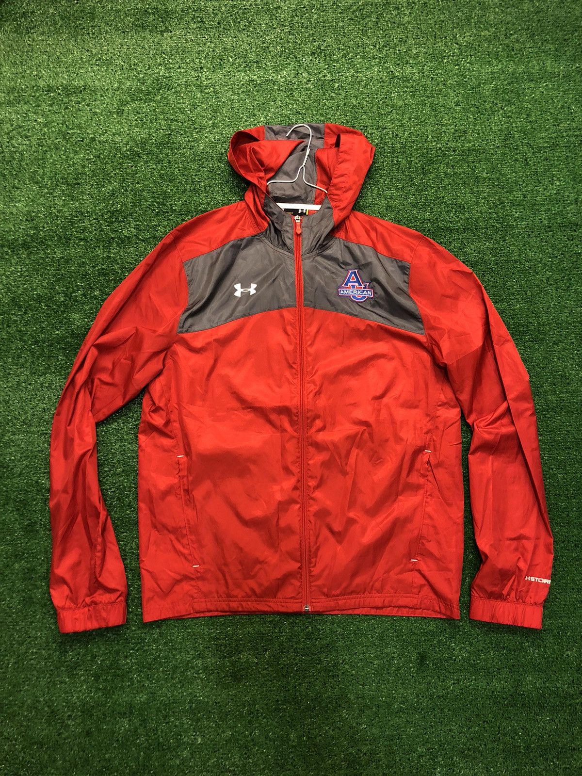 NCAA American University Under Armour Windbreaker Medium Size US M / EU 48-50 / 2 - 1 Thumbnail
