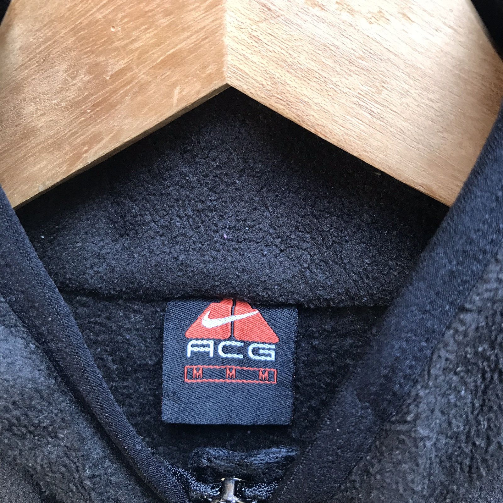 Nike Vintage NIKE ACG Fleece jacket black Size US M / EU 48-50 / 2 - 4 Thumbnail