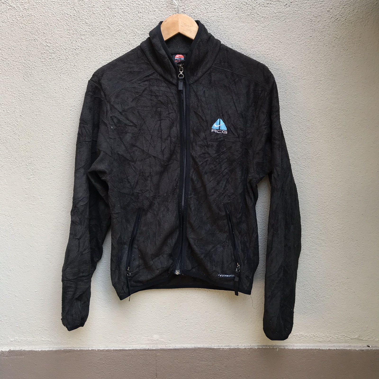 Nike Vintage NIKE ACG Fleece jacket black Size US M / EU 48-50 / 2 - 1 Thumbnail