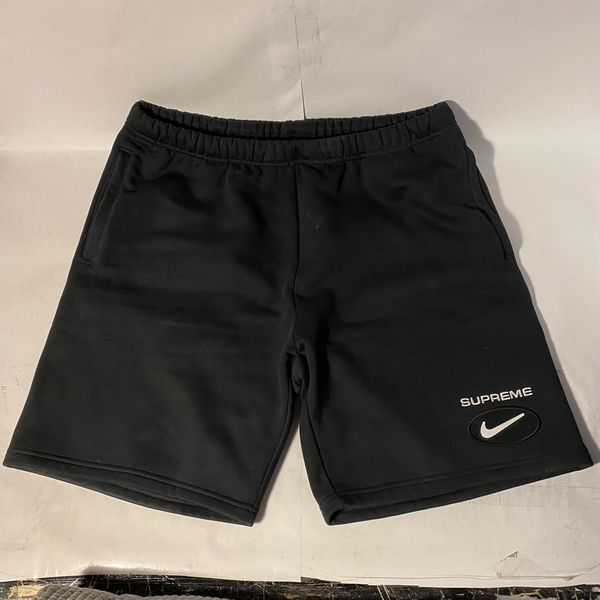 Supreme Supreme Nike Jewel Sweatshort Black Medium | Grailed