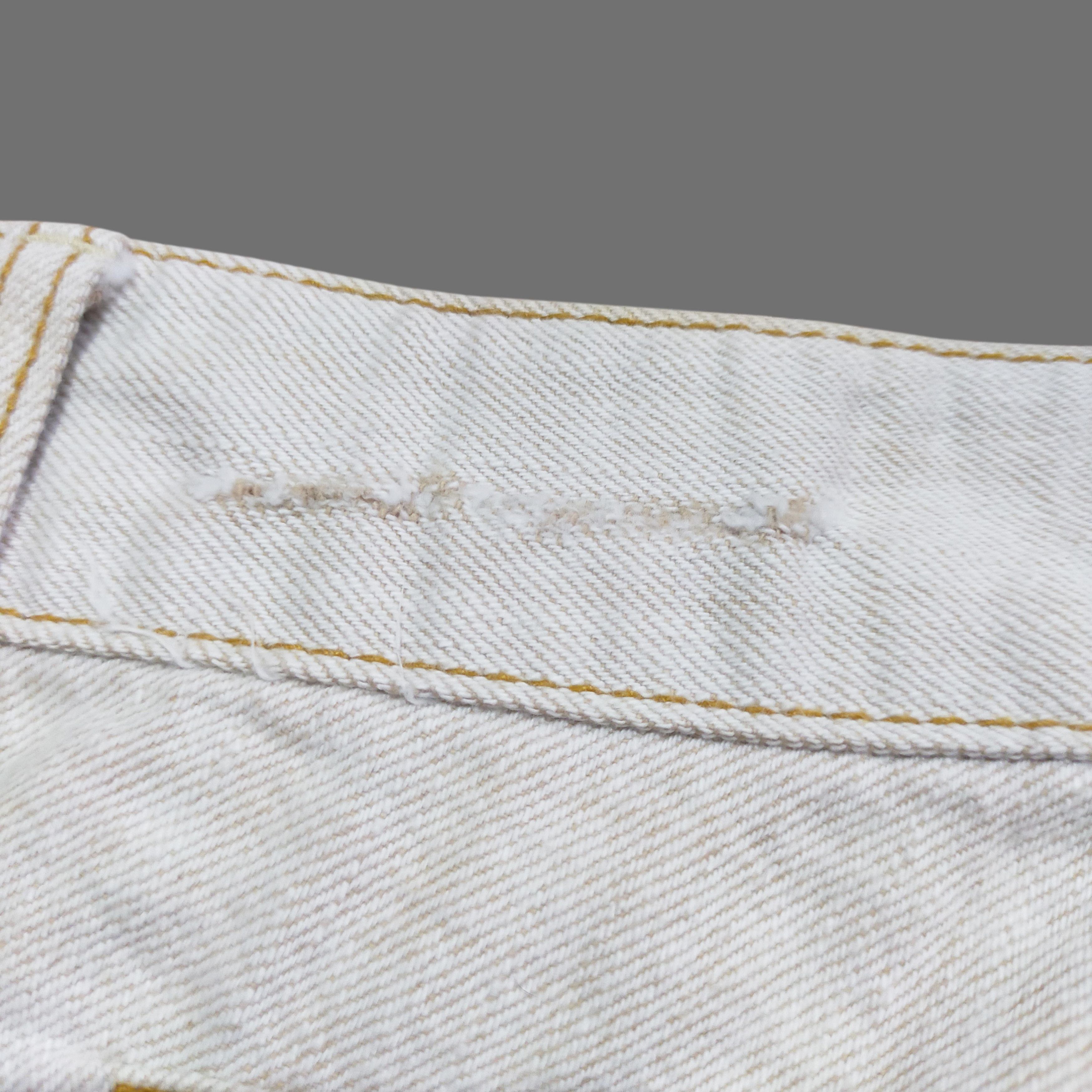 Undefeated Ivory Jeans Size US 32 / EU 48 - 12 Thumbnail