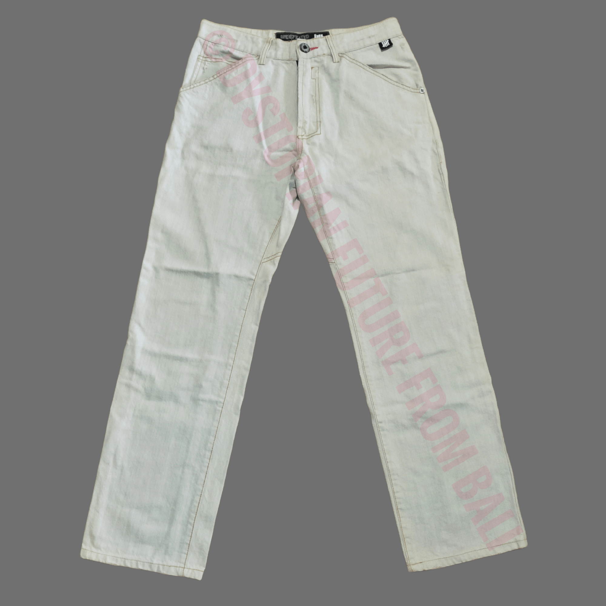 Undefeated Ivory Jeans Size US 32 / EU 48 - 1 Thumbnail