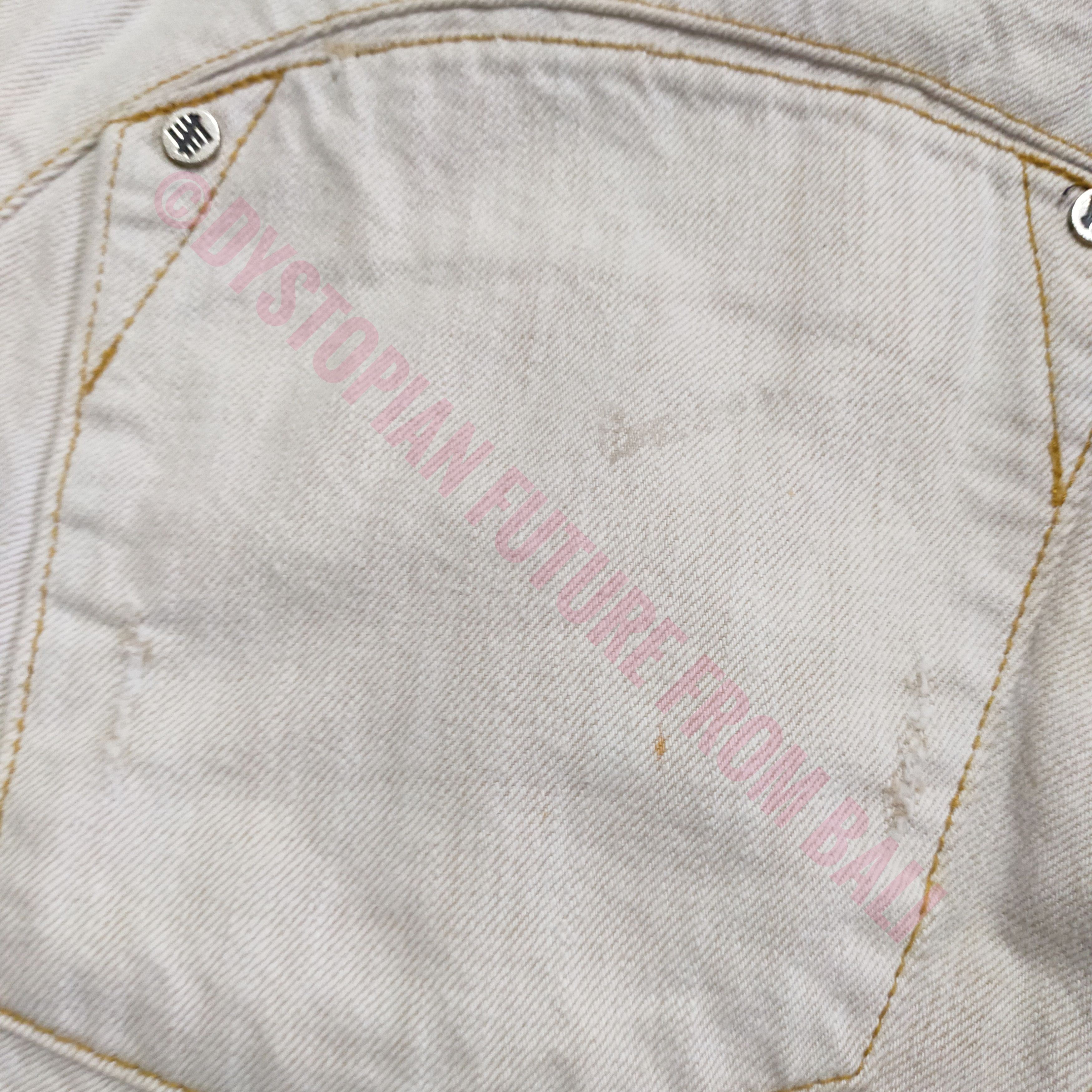 Undefeated Ivory Jeans Size US 32 / EU 48 - 10 Thumbnail