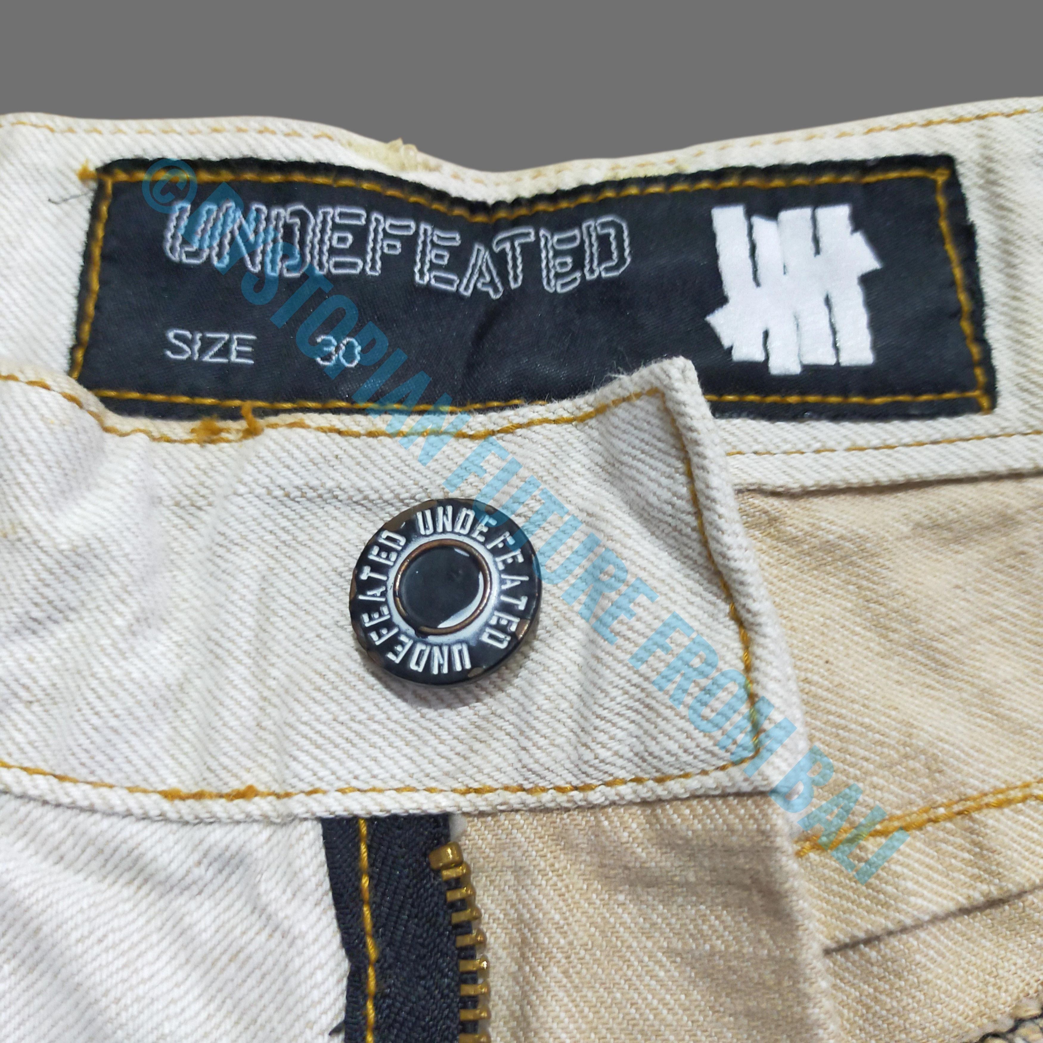 Undefeated Ivory Jeans Size US 32 / EU 48 - 4 Thumbnail