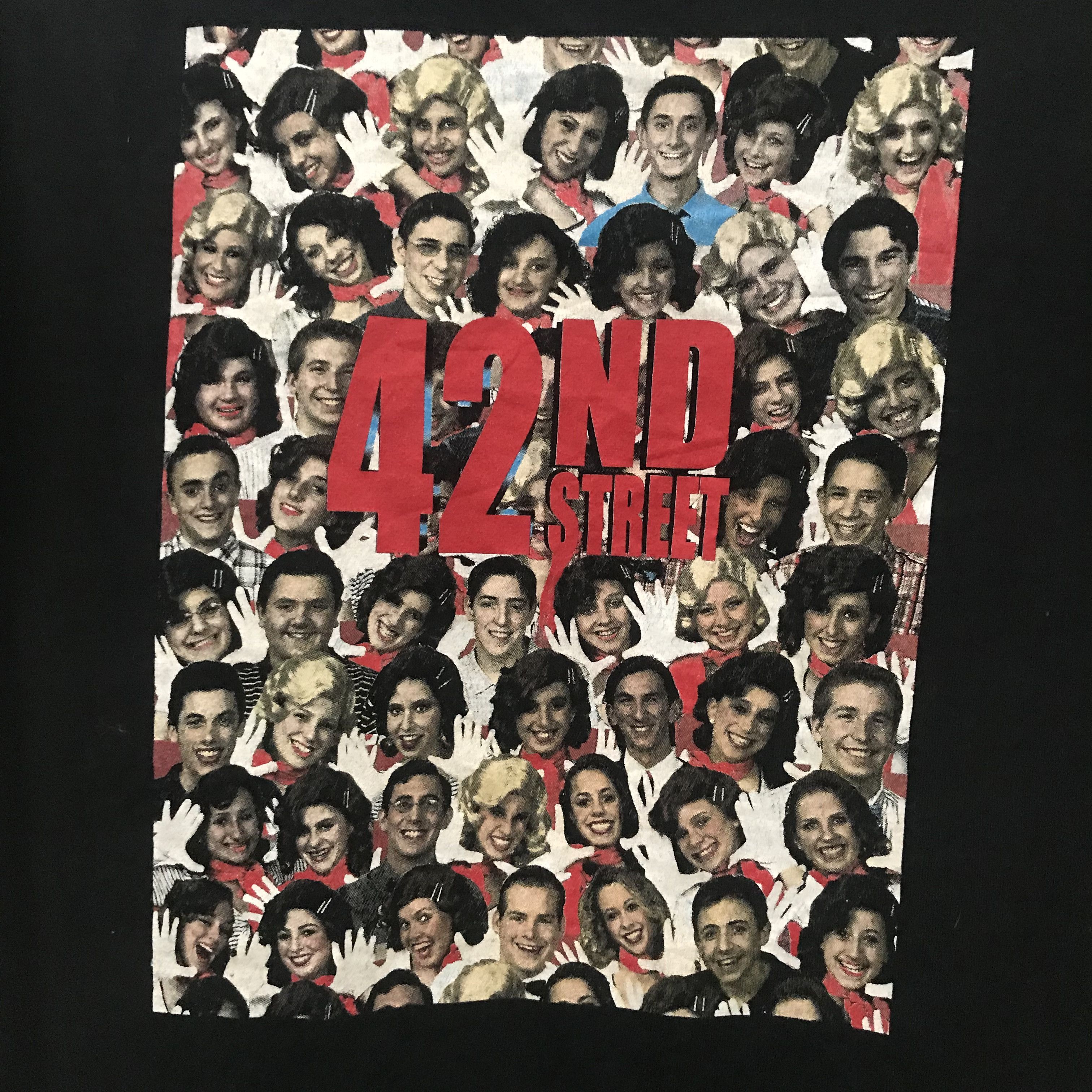 Vintage Vintage Y2K 42nd Street musical Broadway graphic streetwear Size US XL / EU 56 / 4 - 4 Thumbnail