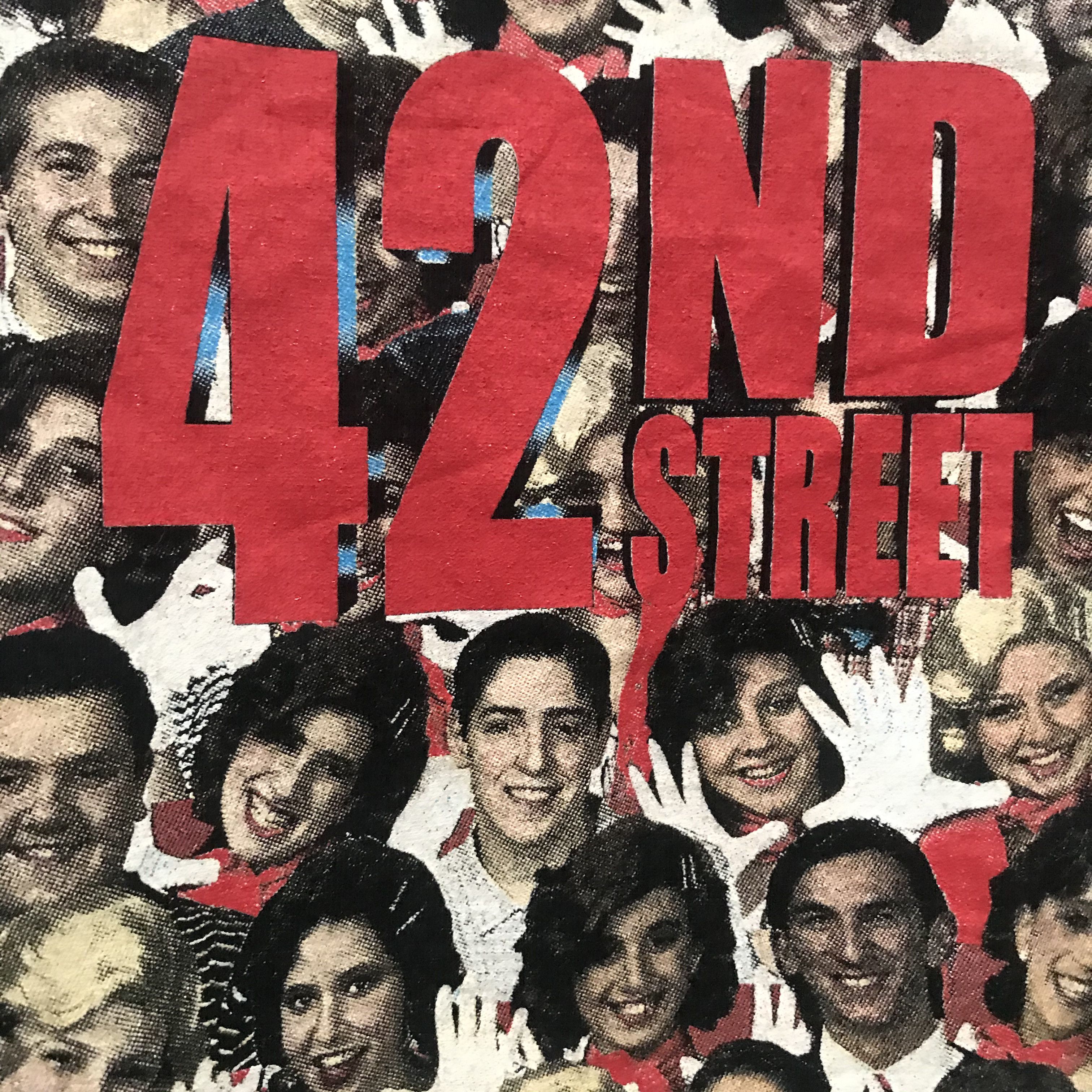 Vintage Vintage Y2K 42nd Street musical Broadway graphic streetwear Size US XL / EU 56 / 4 - 3 Thumbnail