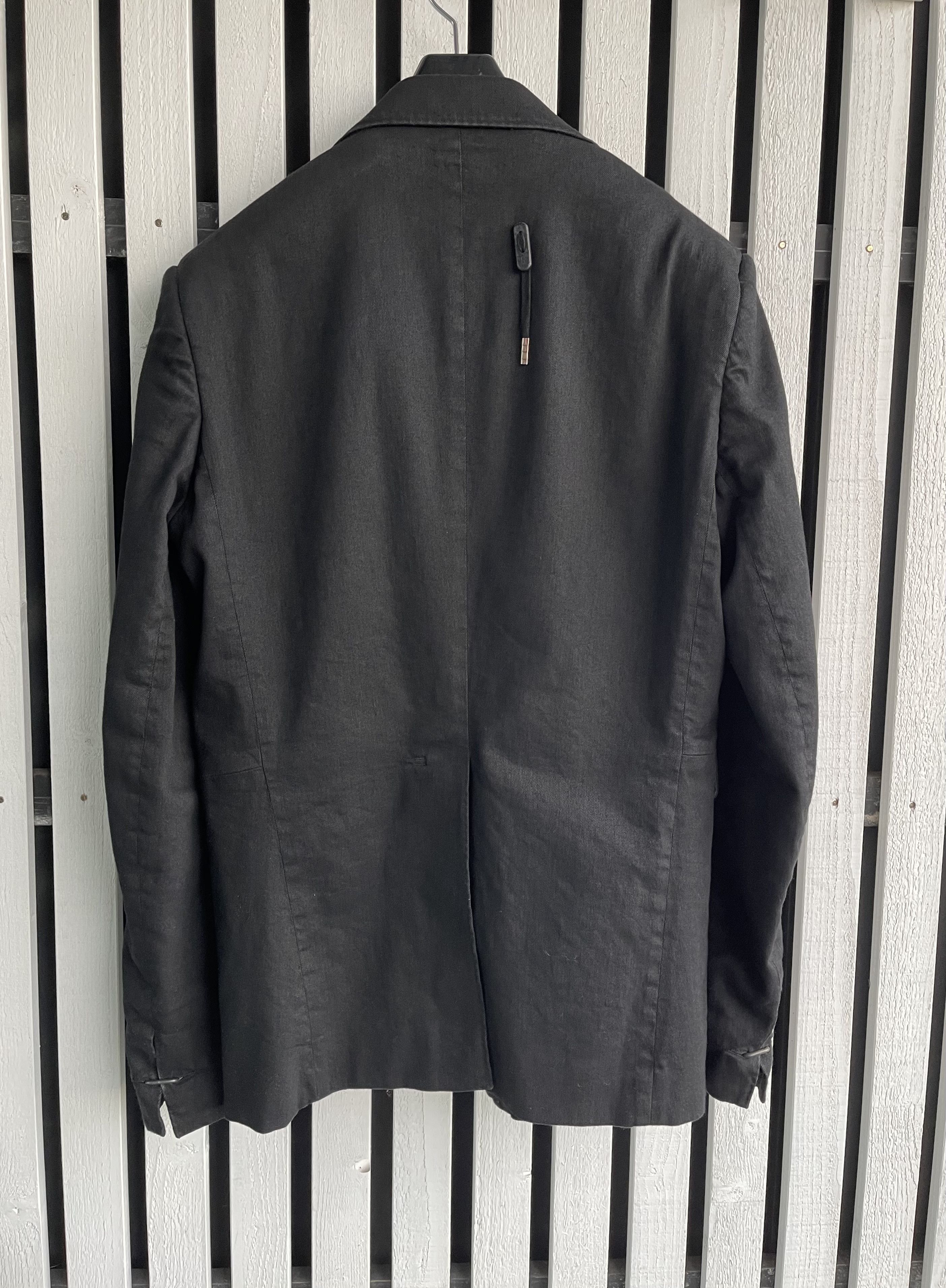 hide-m | Boris Bidjan Saberi men blazer jacket SUIT1, black