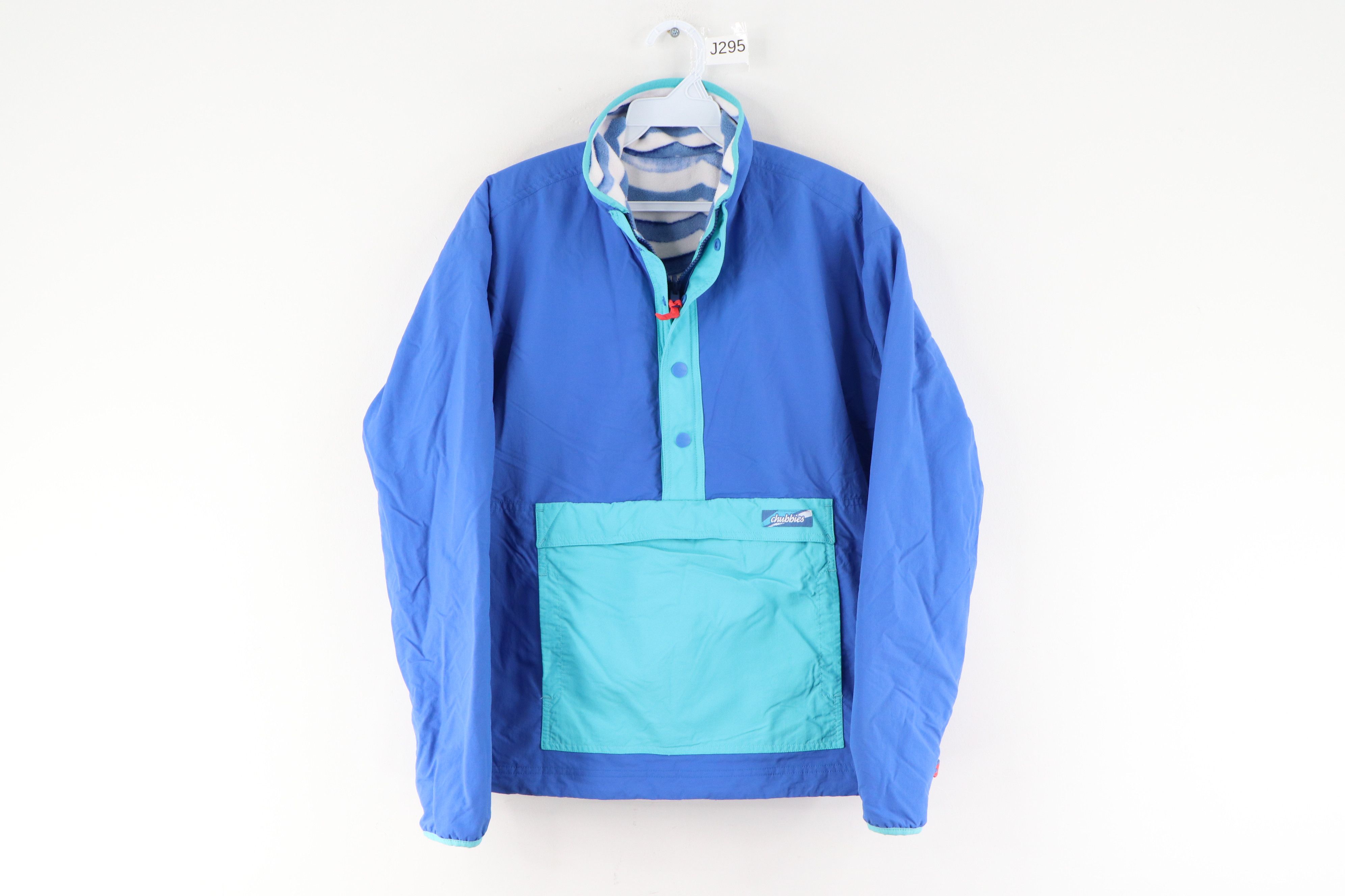 Chubbies reversible fleece outlet jacket