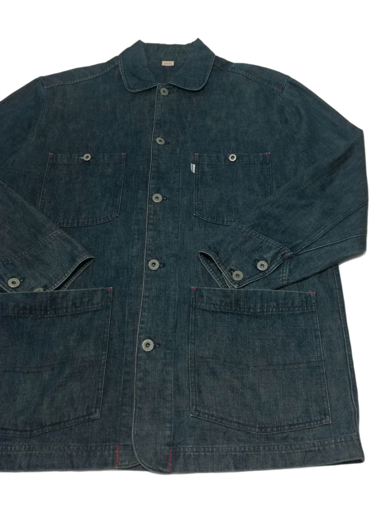 Japanese Brand 🔥Vintage Entree Denim Jeans Workwear Jacket Labour Large🔥 Size US L / EU 52-54 / 3 - 5 Thumbnail