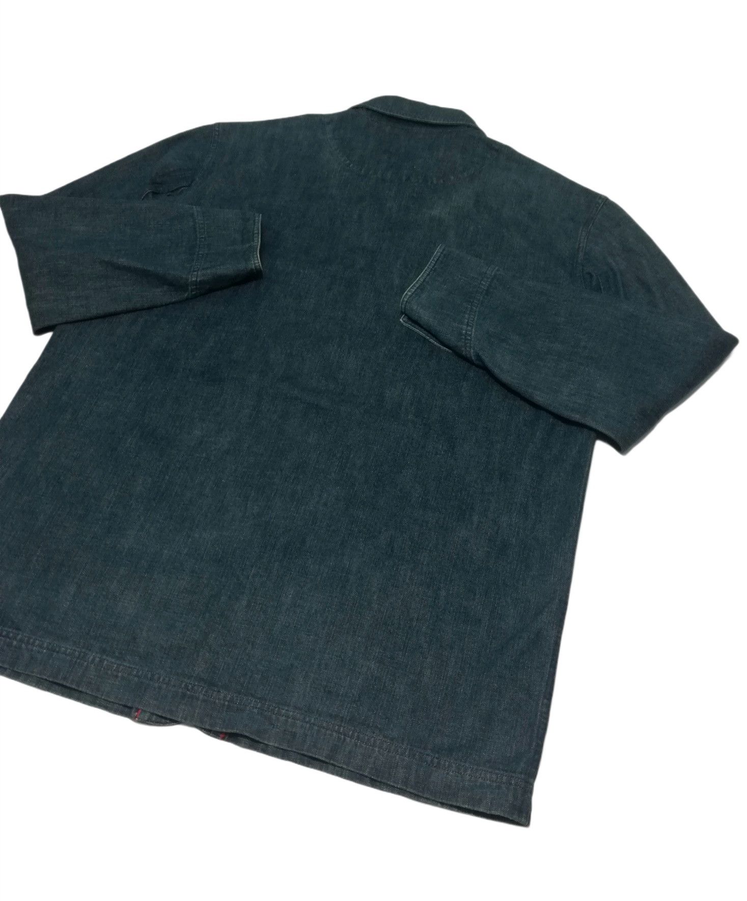 Japanese Brand 🔥Vintage Entree Denim Jeans Workwear Jacket Labour Large🔥 Size US L / EU 52-54 / 3 - 16 Thumbnail