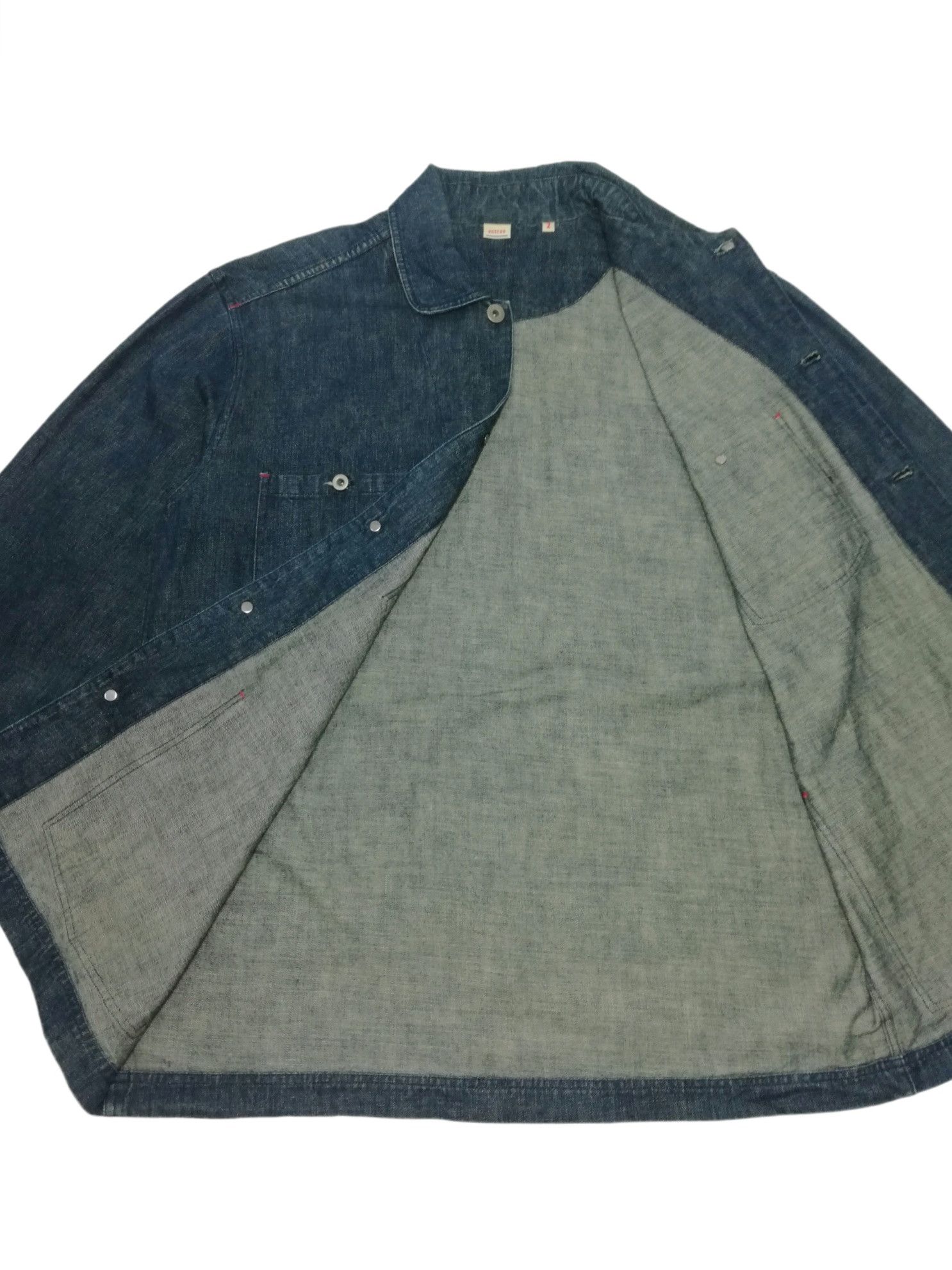 Japanese Brand 🔥Vintage Entree Denim Jeans Workwear Jacket Labour Large🔥 Size US L / EU 52-54 / 3 - 10 Thumbnail