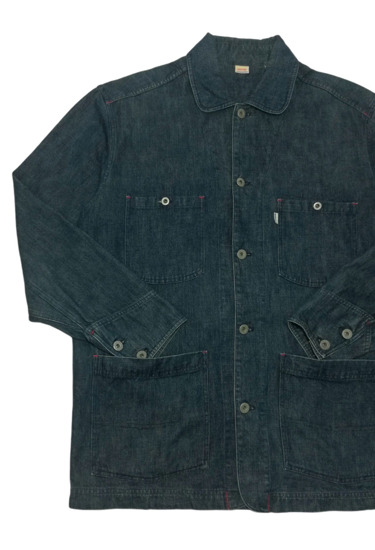 Japanese Brand 🔥Vintage Entree Denim Jeans Workwear Jacket Labour Large🔥 Size US L / EU 52-54 / 3 - 4 Thumbnail