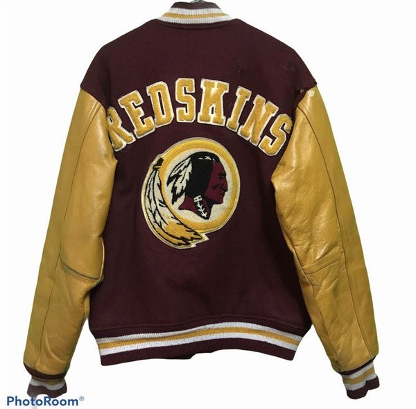 Official NFL Football Washington Redskins Jacket Mens Size Large Used  Vintage