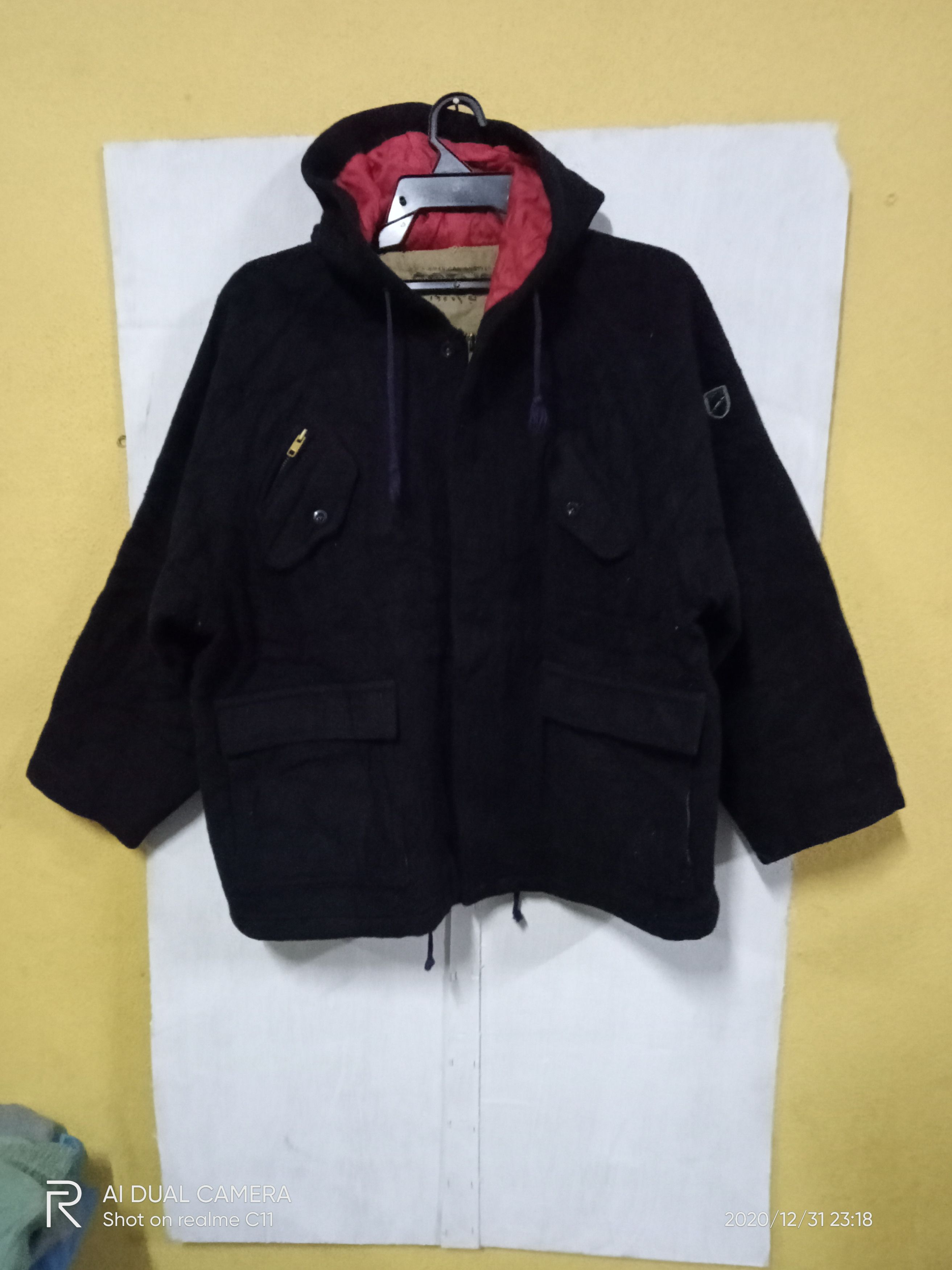 SCENE BOY IS AMERICAN ANSWERS DENIM WOOL JACKET