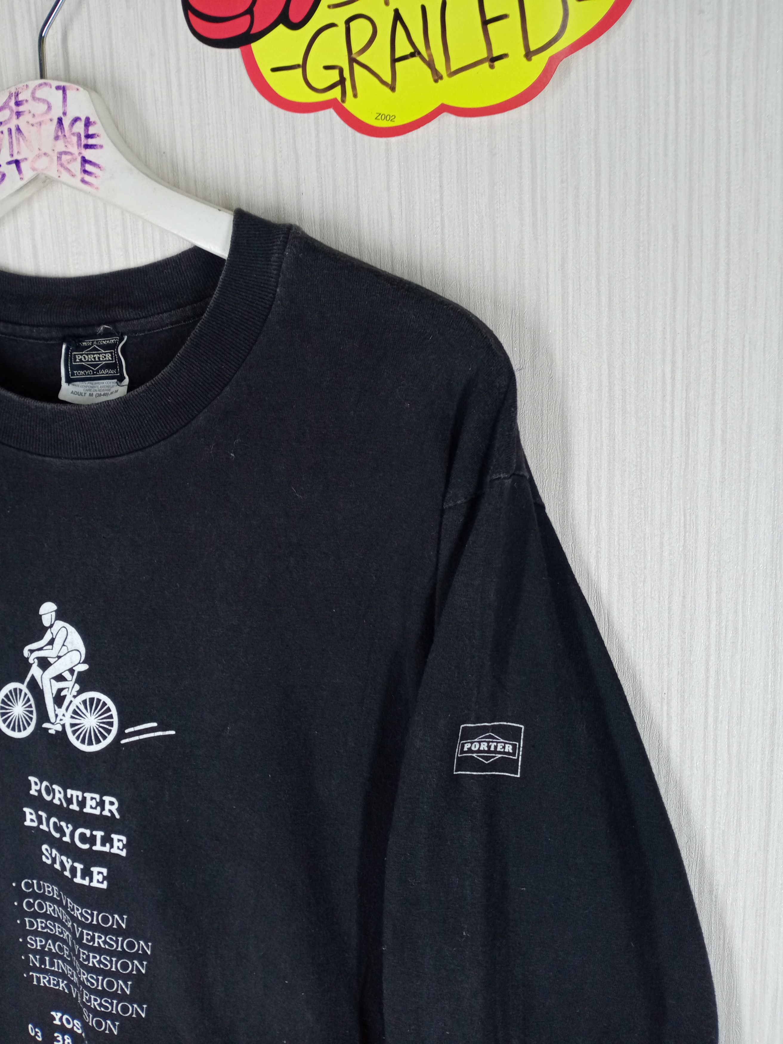 Porter Yoshida Porter Bicycle Style Black Long Sleeve Size US M / EU 48-50 / 2 - 6 Thumbnail