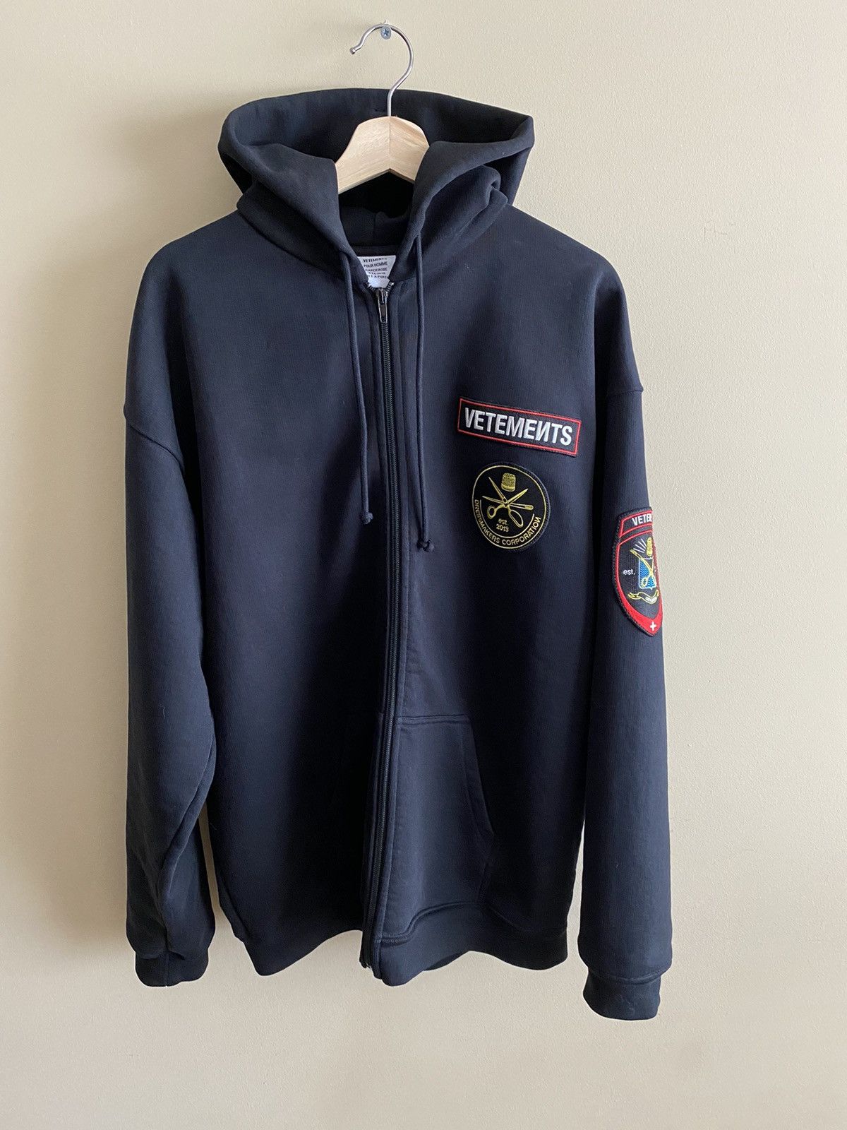 Vetements Vetements SS20 Dressmakers Zip Hoodie | Grailed