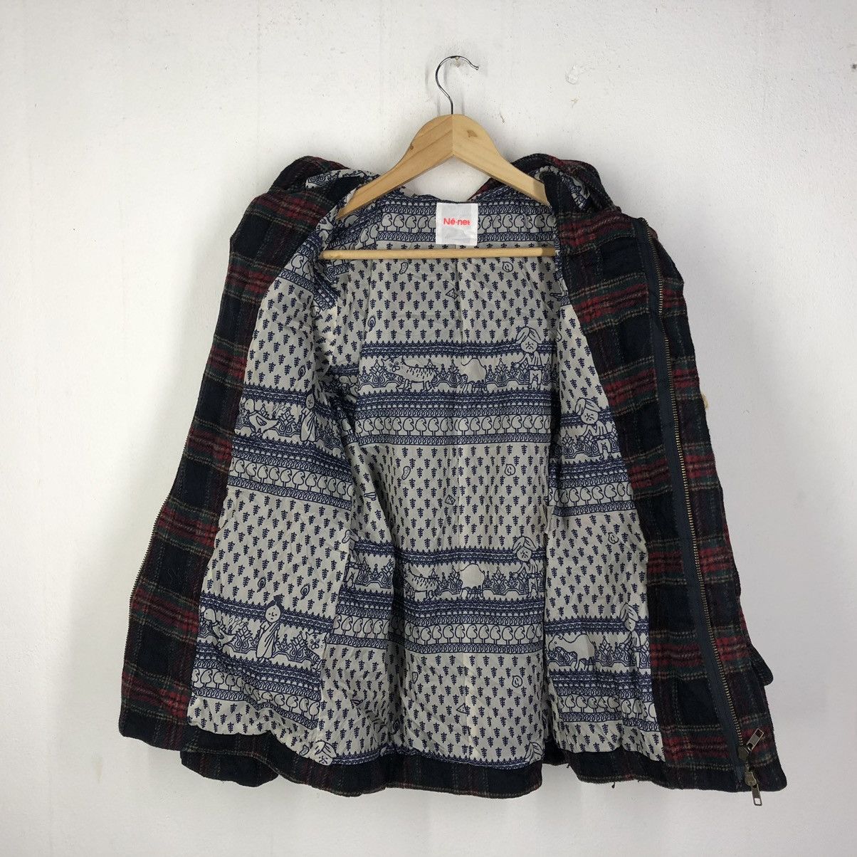 Issey Miyake × Japanese Brand Issey Miyake x Ne-Net Wool Hoodies Duffle Jacket Size US S / EU 44-46 / 1 - 3 Thumbnail