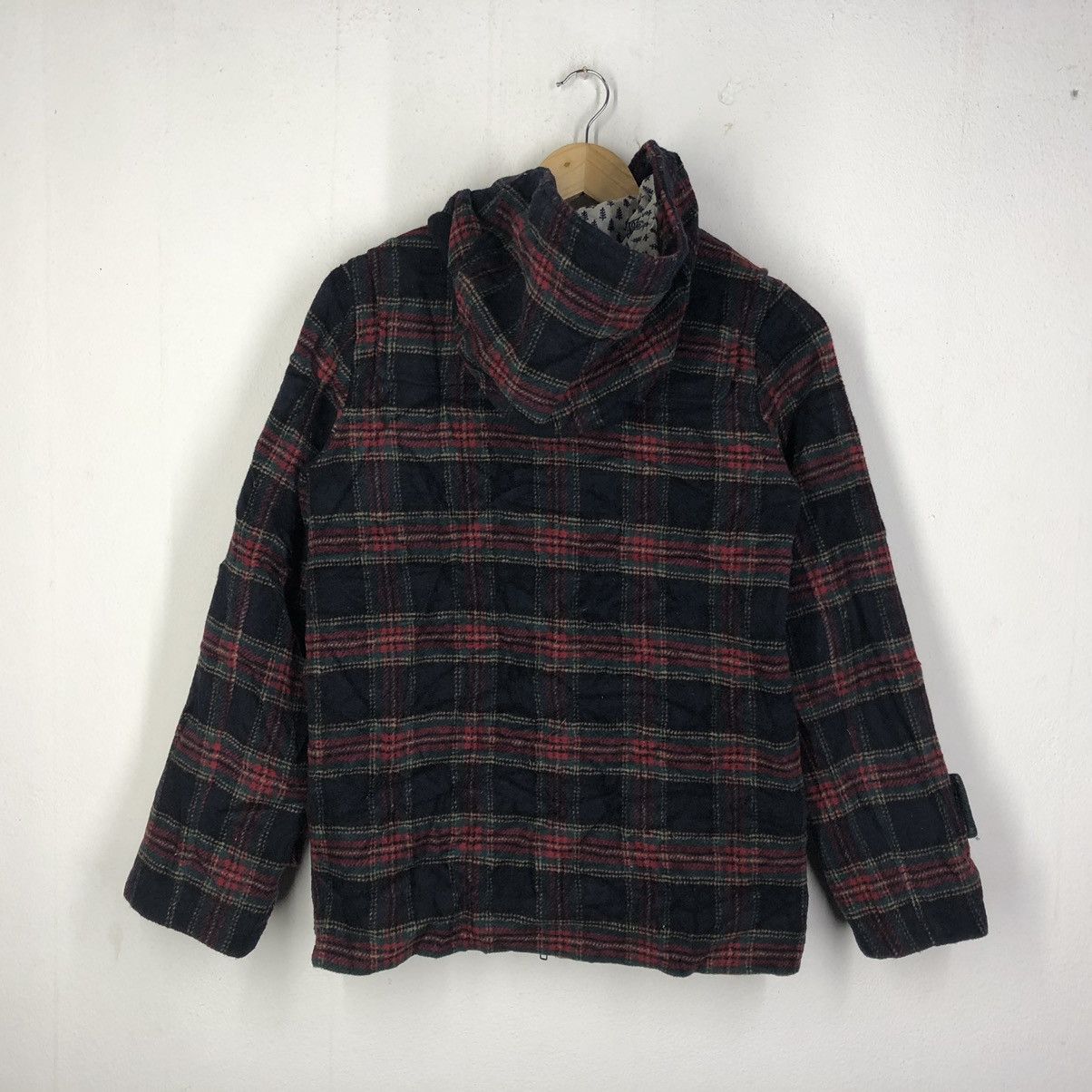 Issey Miyake × Japanese Brand Issey Miyake x Ne-Net Wool Hoodies Duffle Jacket Size US S / EU 44-46 / 1 - 8 Thumbnail