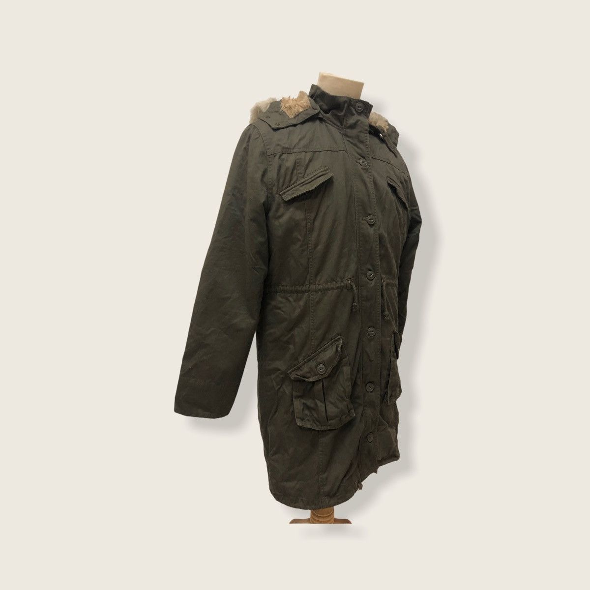 Japanese Brand Heart Diary Parka Jacket